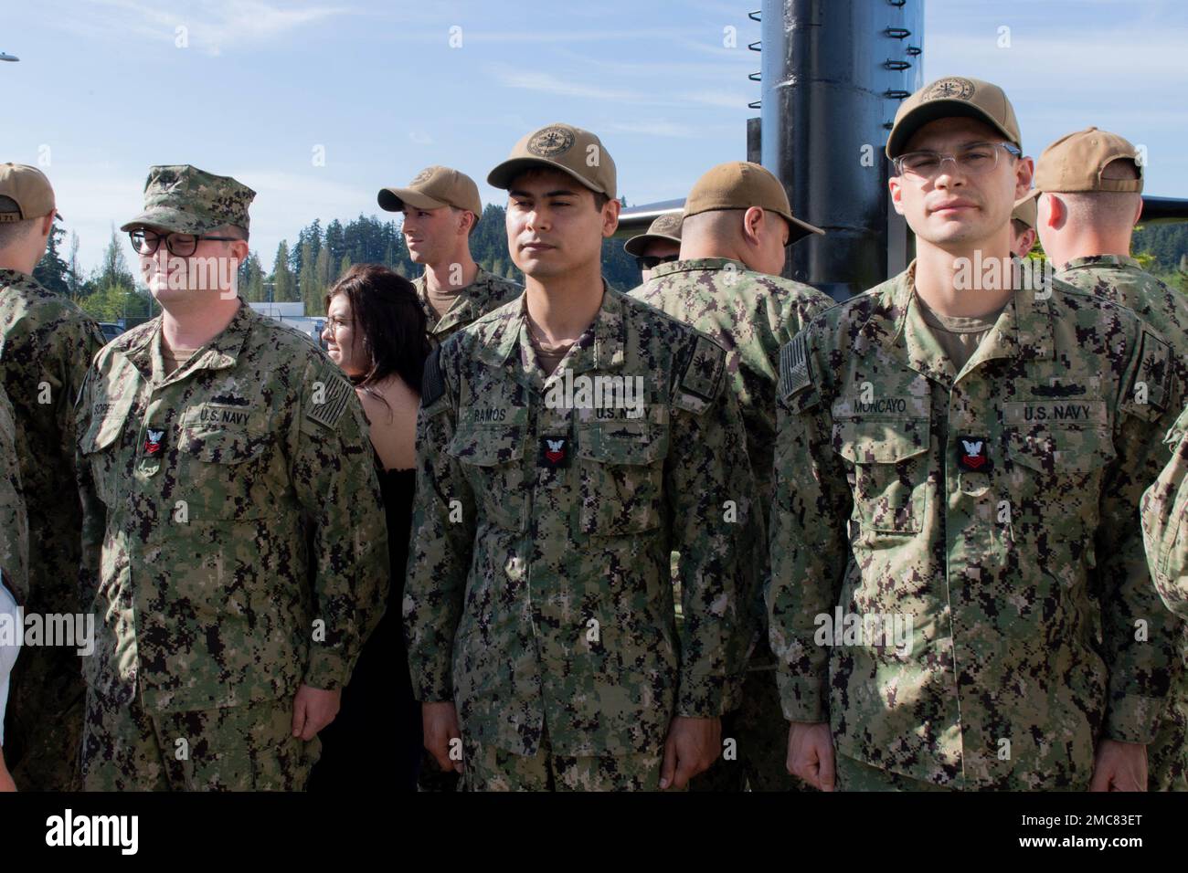 Trfb KEYPORT, Wash. (June 27, 2022) – Sailors assigned to Trident Refit ...