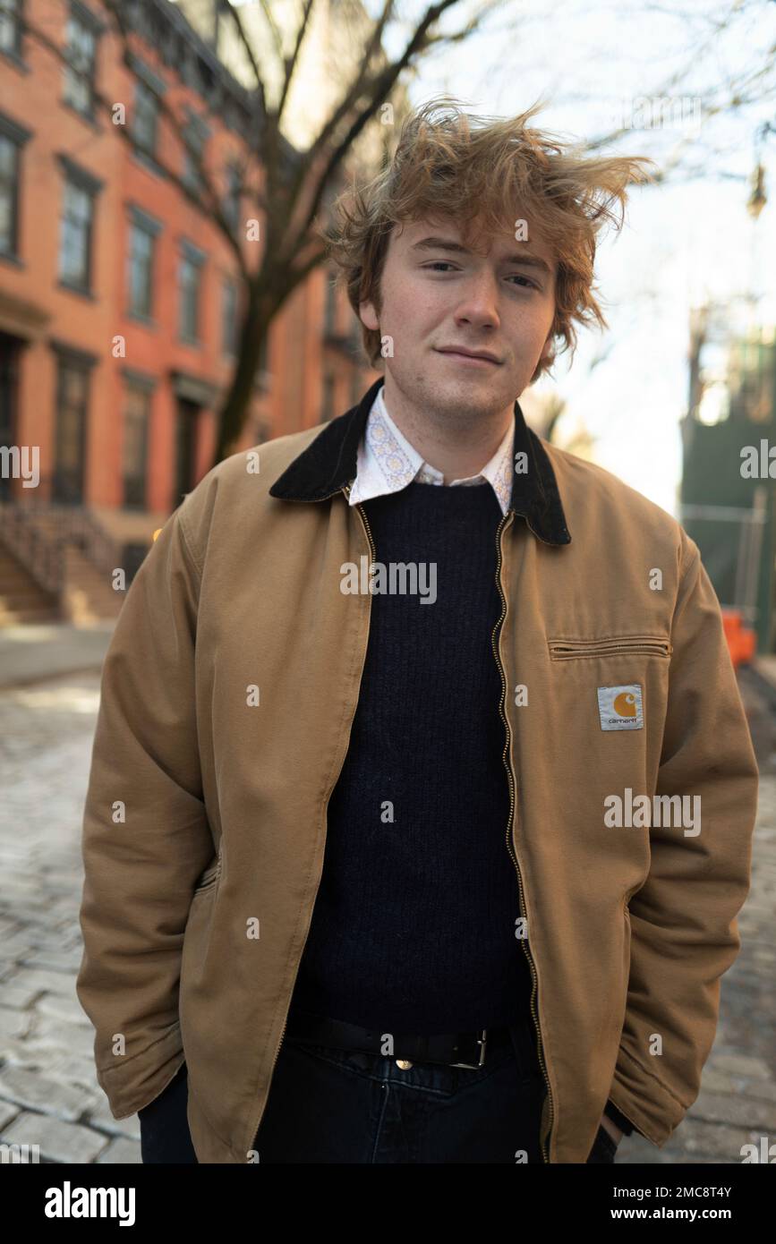 Actor Cooper Hoffman poses for a portrait to promote his film "Licorice