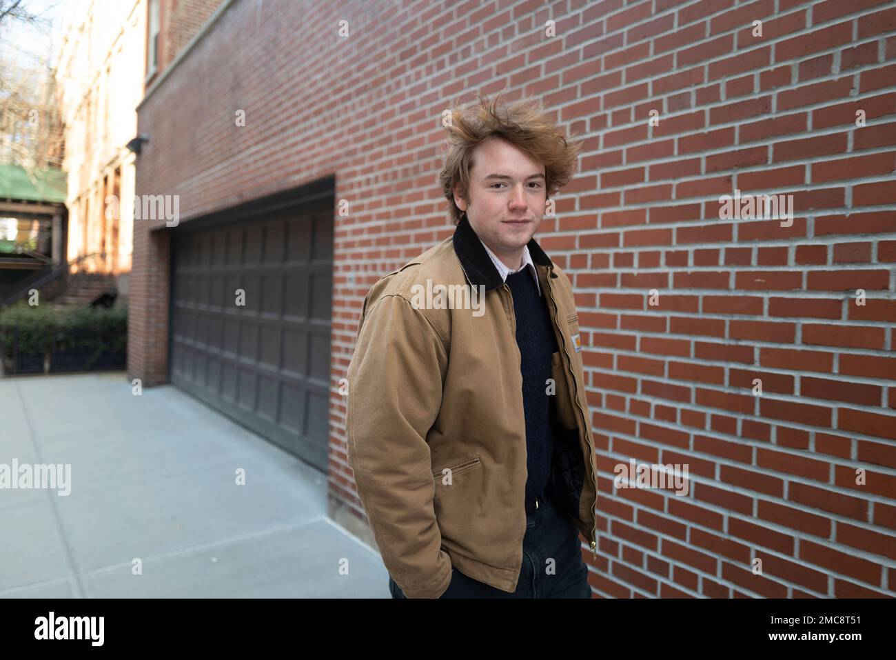 Actor Cooper Hoffman poses for a portrait to promote his film "Licorice