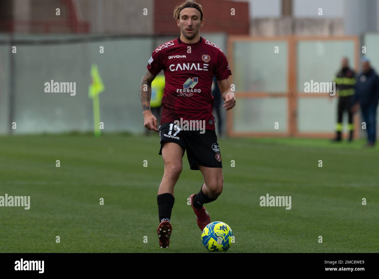 Reggio Calabria, Italy. 21st Jan, 2023. Reggina team during Reggina 1914 vs  Ternana Calcio, Italian soccer Serie B match in Reggio Calabria, Italy,  January 21 2023 Credit: Independent Photo Agency/Alamy Live News