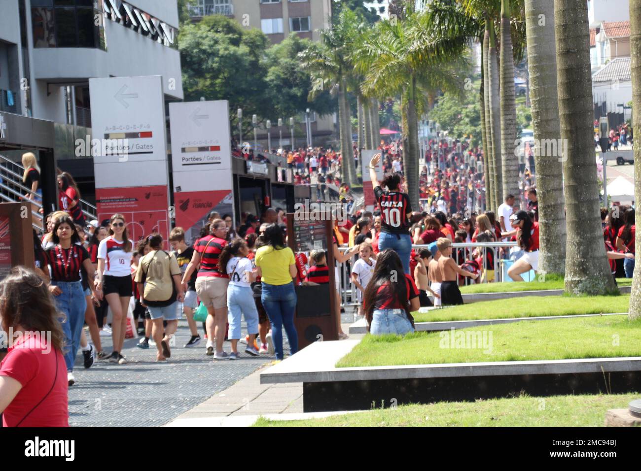 Curitiba, Parana, Brasil. 21st Jan, 2023. (SPO) Mostly women and