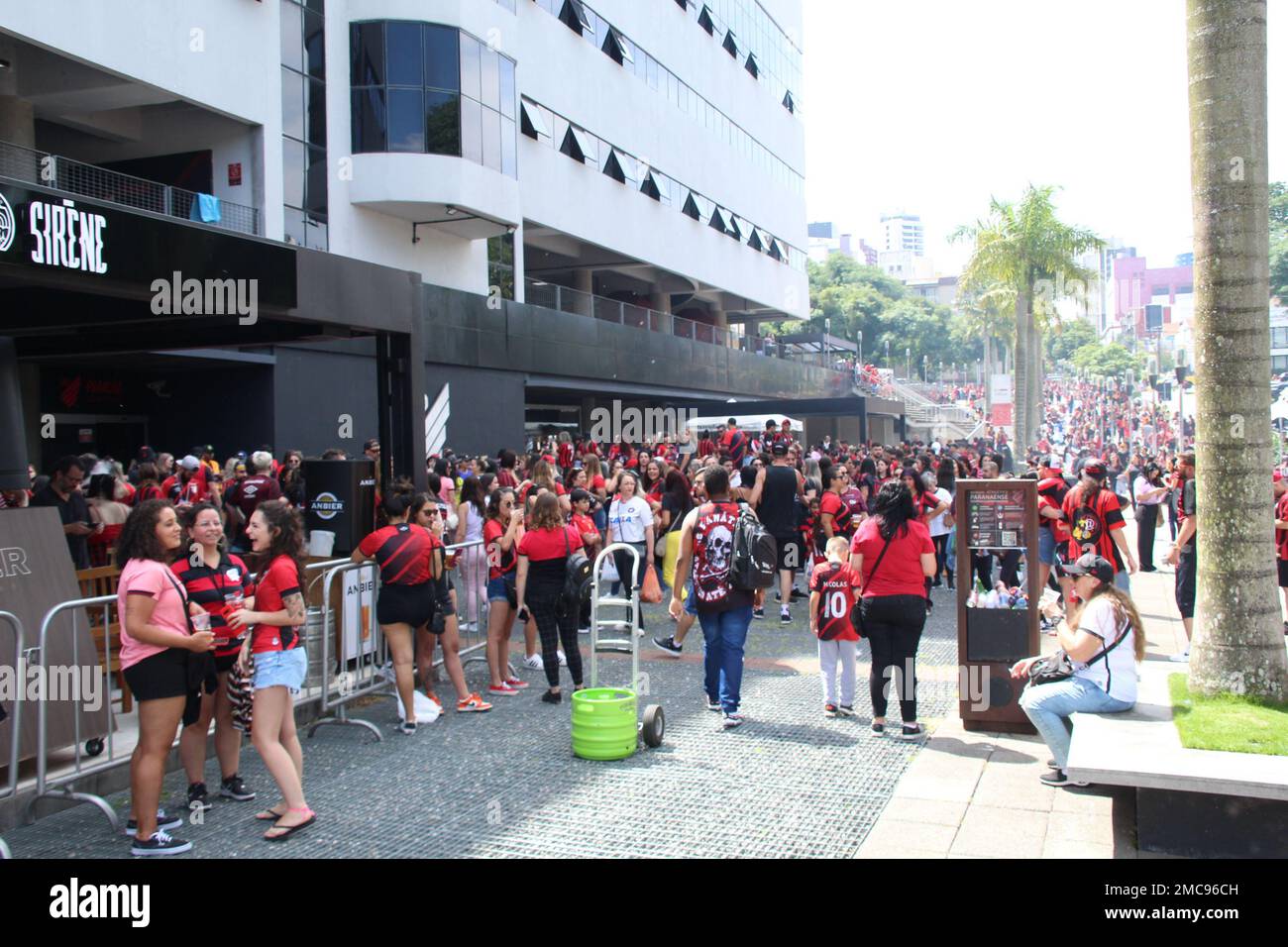 Curitiba, Parana, Brasil. 21st Jan, 2023. (SPO) Mostly women and