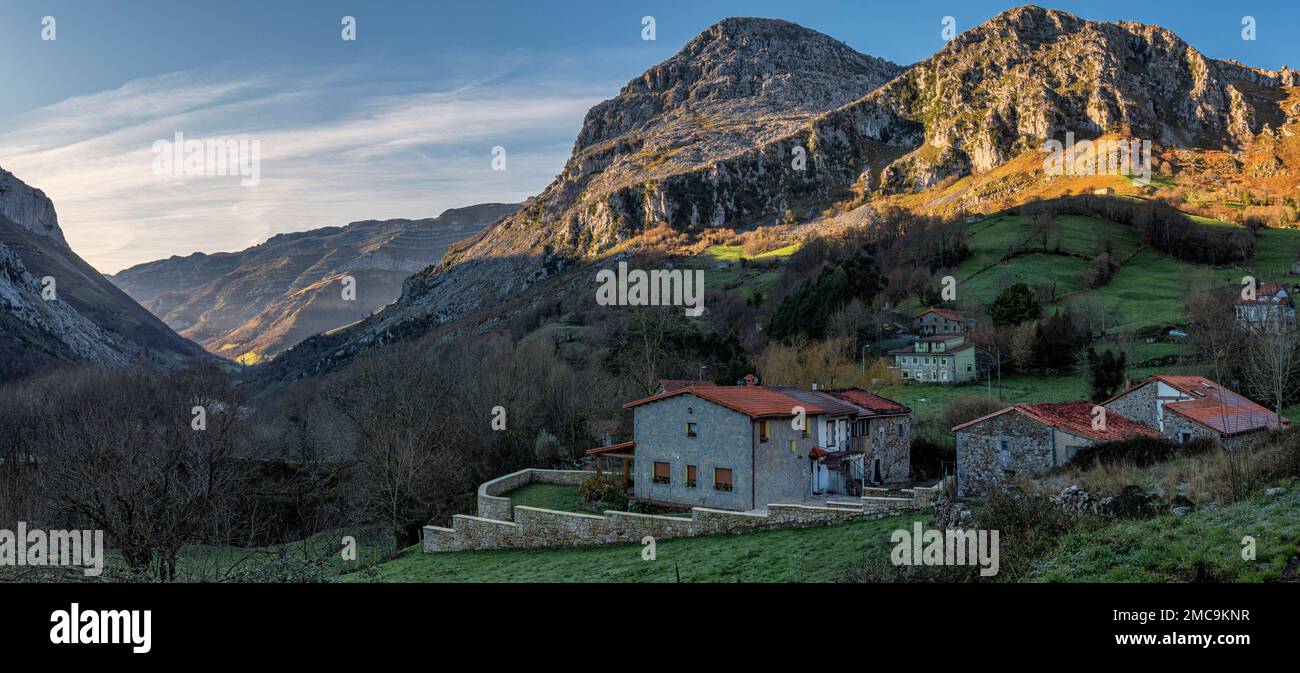natural park of the Collados del Asón where the river is born ...