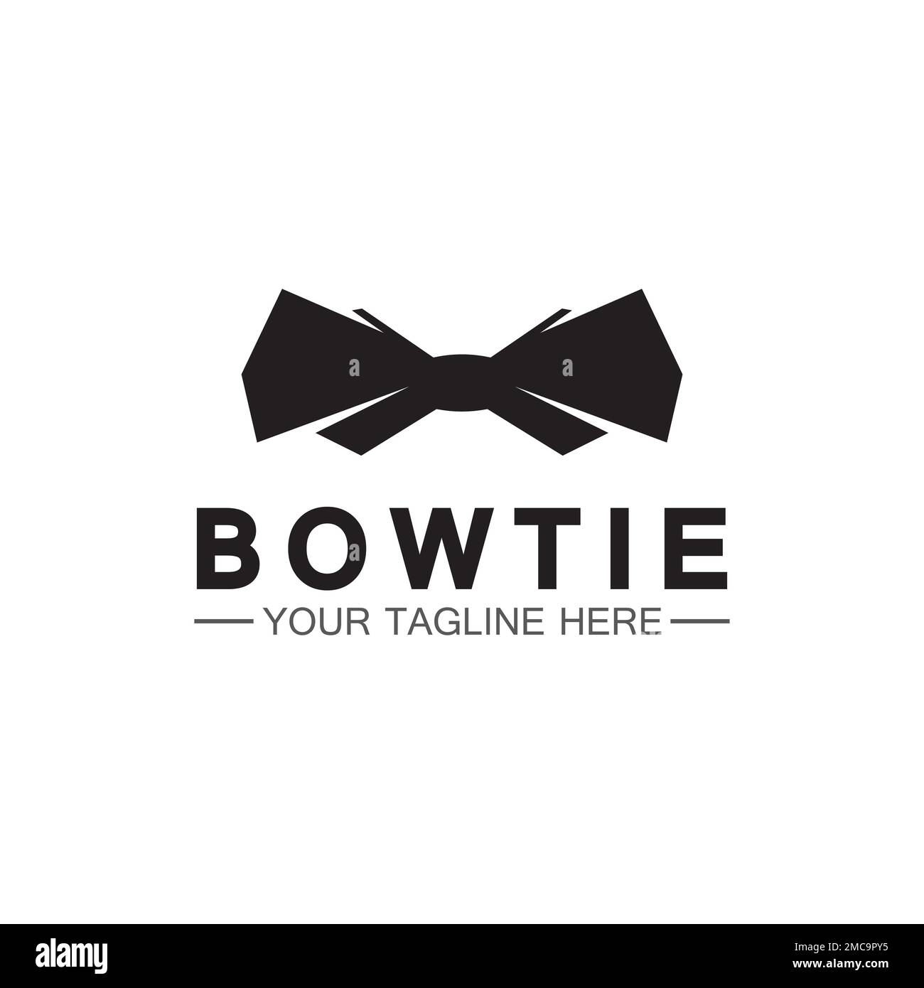 vintage silhouette bow tie logo vector illustration design. butterfly ...