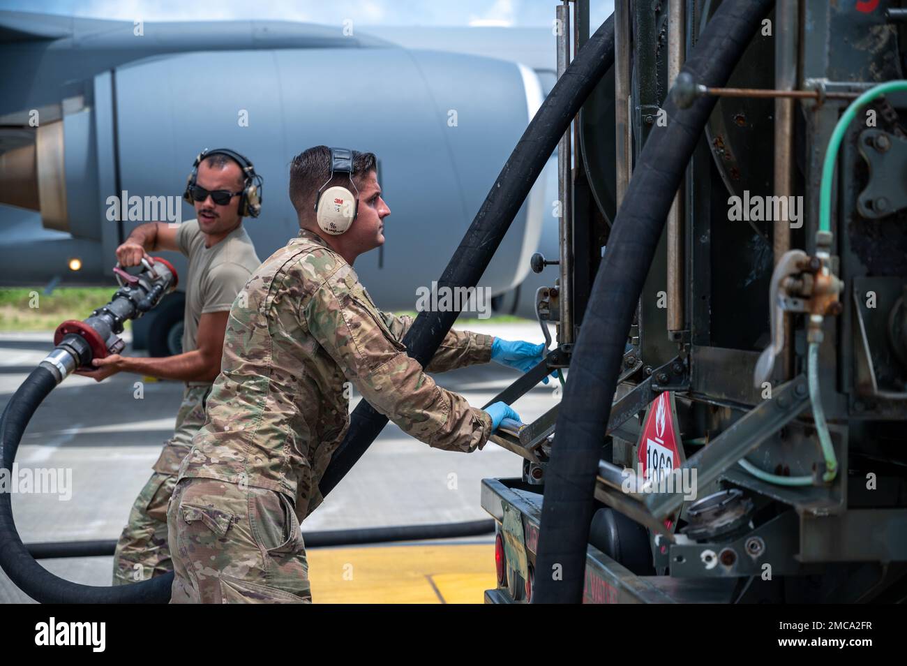 18th Logistics Readiness Squadron fuels distribution operators perform