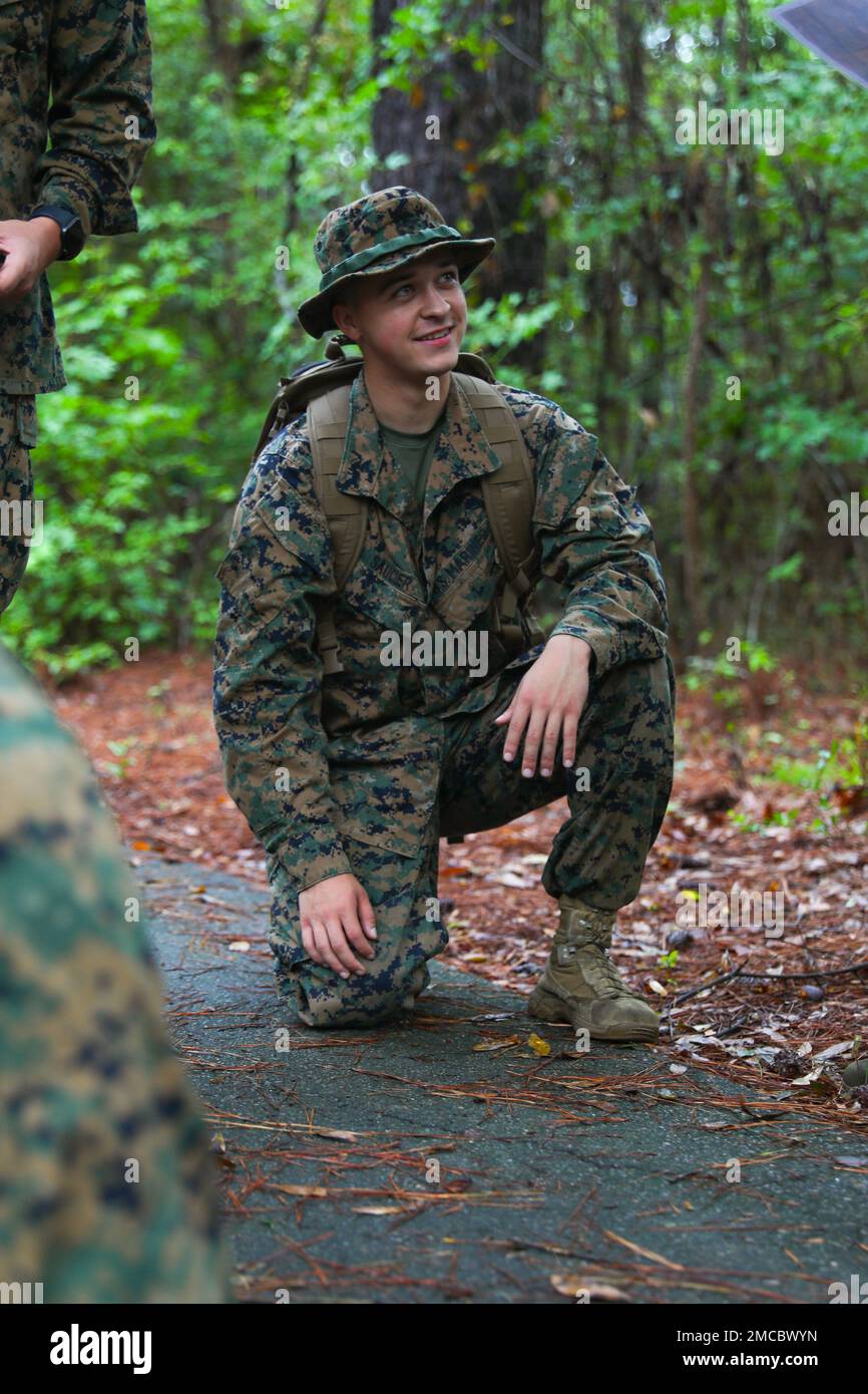 ARE WE THERE YET? U.S. Marine Corps Lance Cpl. Nathan Saucier, combat