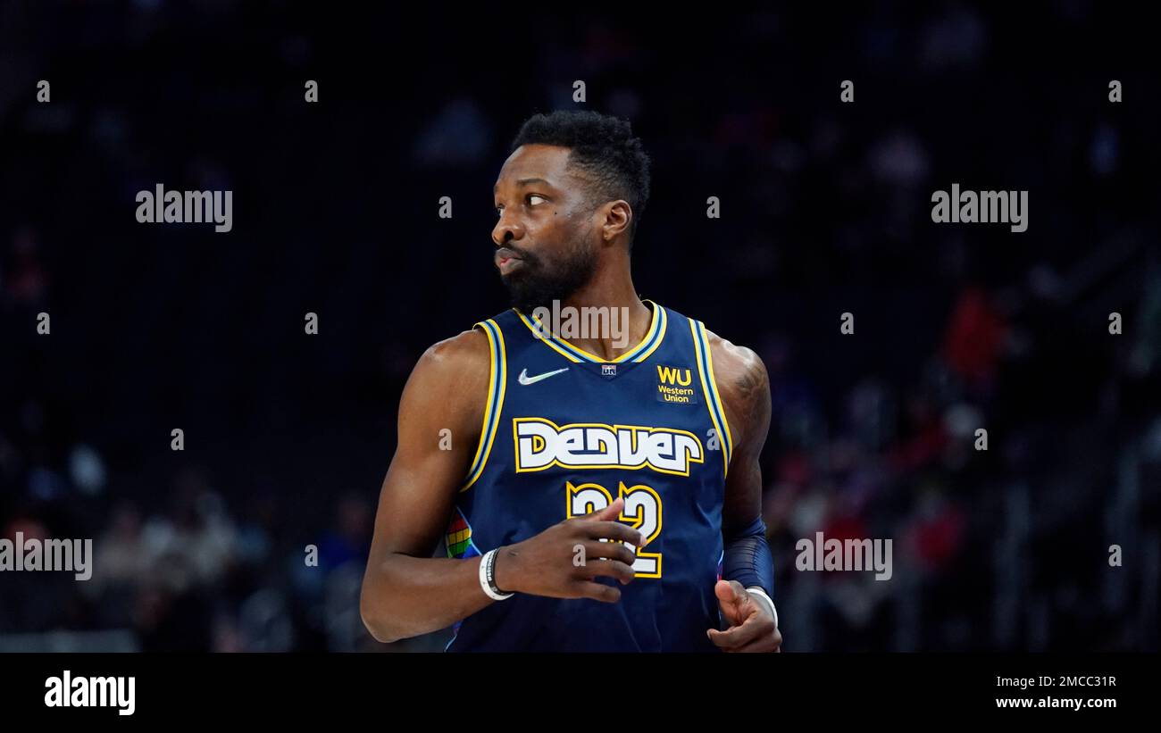 Denver Nuggets forward Jeff Green plays during the first half of an NBA ...