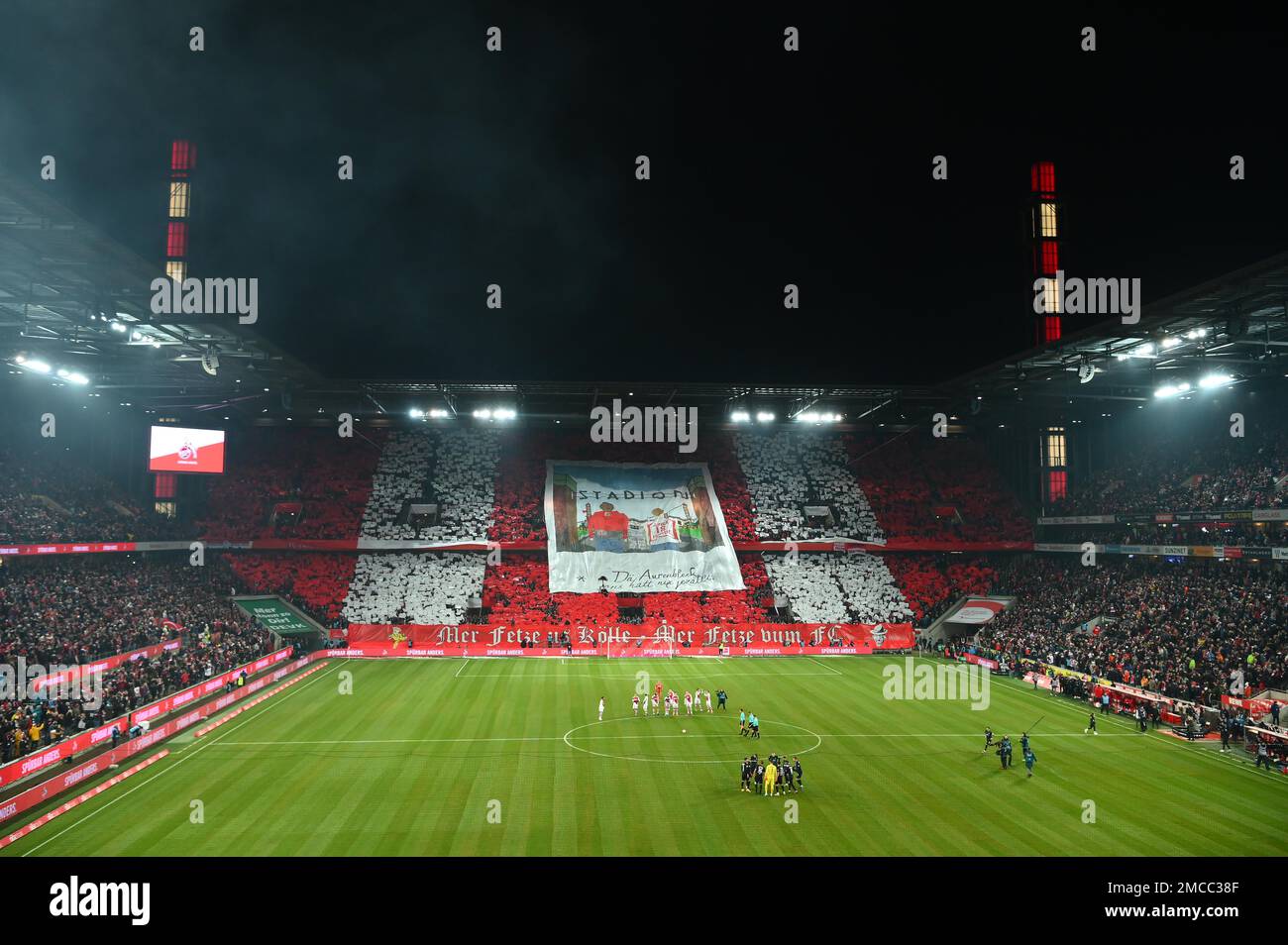 GERMANY, COLOGNE JANUARY 21, 2023 The match of Bundesliga 1.FC Koeln