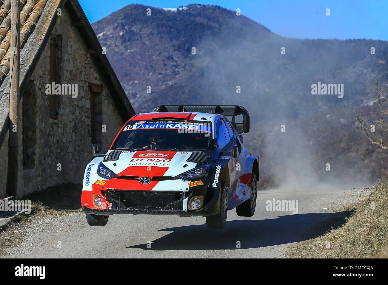 Toyota Yaris WRC Rally1 Rallye Monte Carlo 2024 Katsuta 1:43 Spark 6853