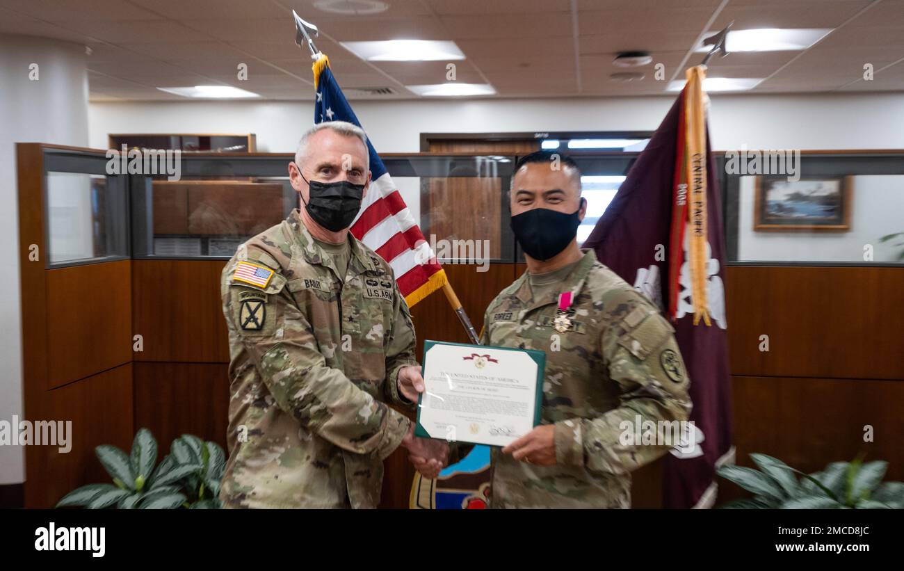 Command sgt maj anthony forker jr receives legion of merit award