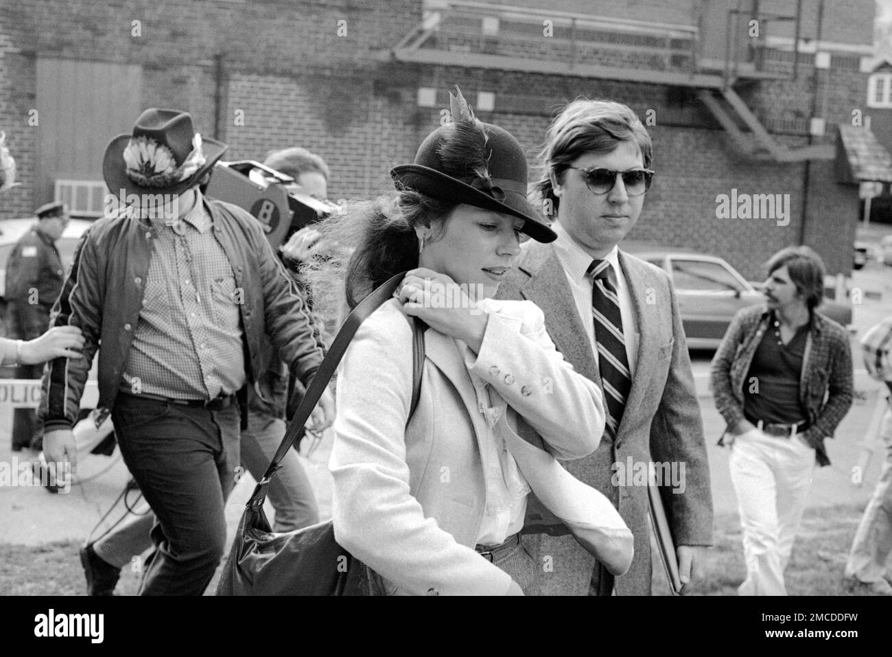 Deborah Glatzel, 26, center, Arne Cheyenne Johnson's alleged girlfriend