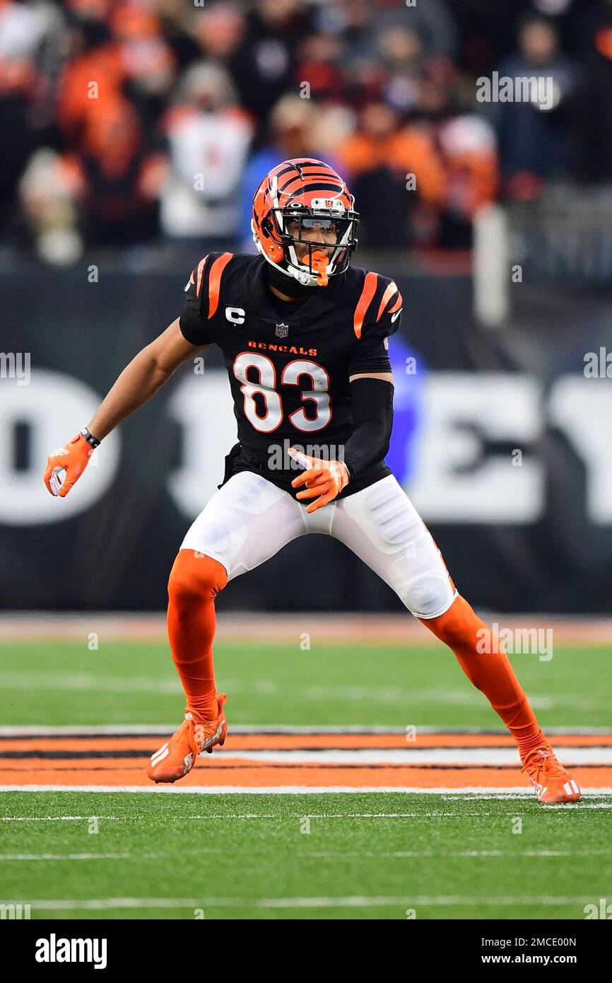 Cincinnati Bengals wide receiver Tyler Boyd (83) during an NFL wild
