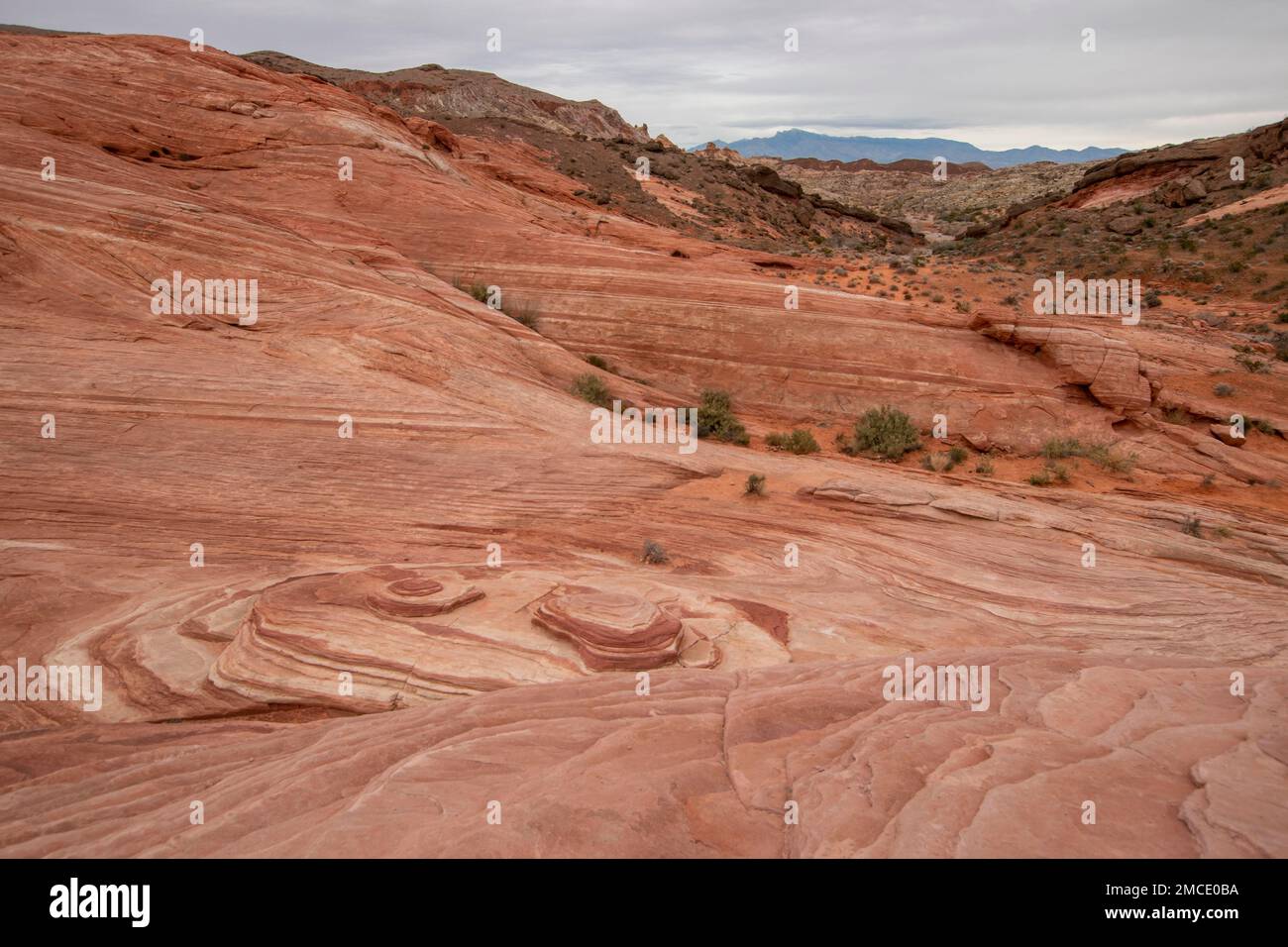 Fire Wave is a popular geological formation in Valley of Fire State ...