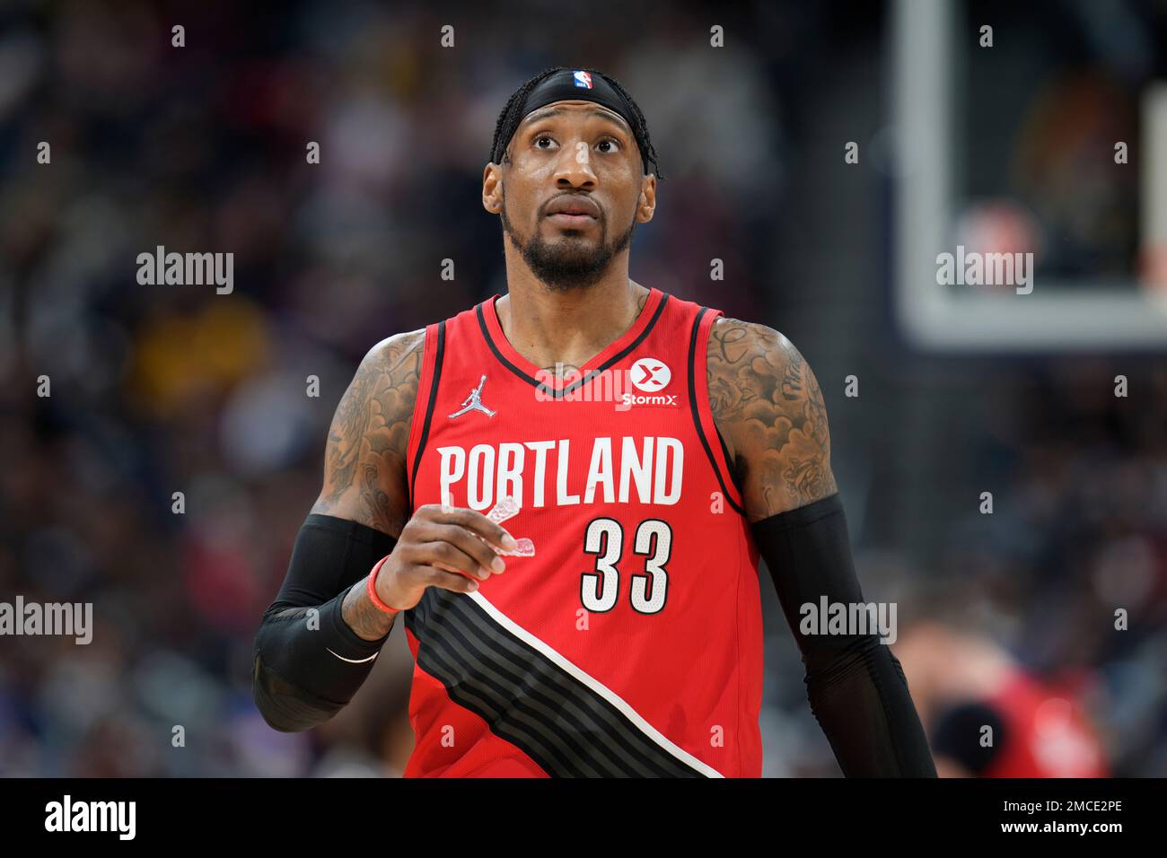 Portland Trail Blazers forward Robert Covington (33) in the second half