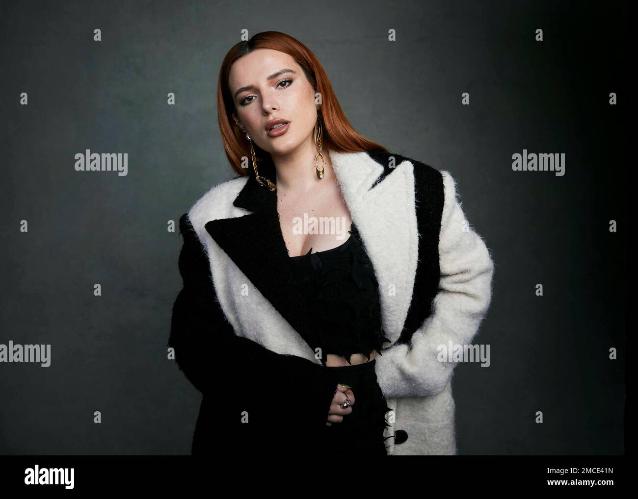 Bella Thorne poses for a portrait to promote the film "Divinity" at the