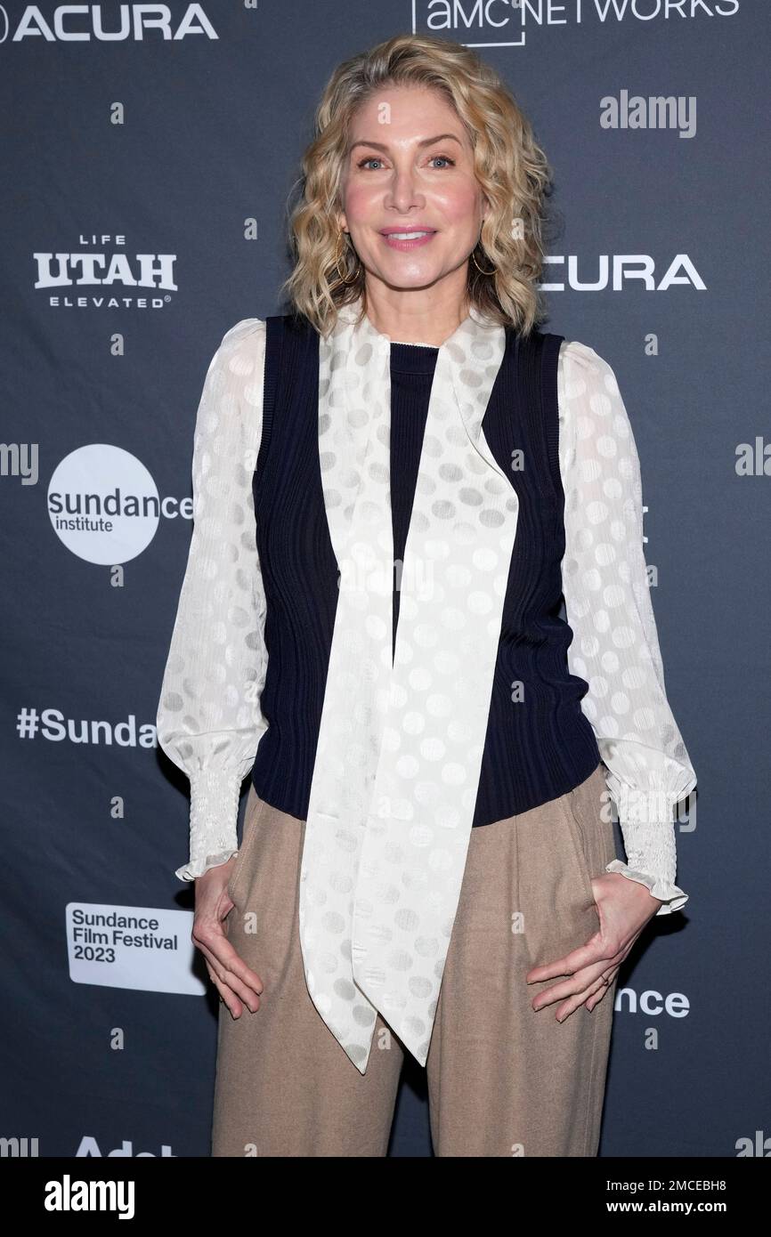 Elizabeth Mitchell attends the premiere of "Aliens Abducted My Parents and  Now I Feel Kinda Left Out" at Redstone Cinema during the 2023 Sundance Film  Festival on Saturday, Jan. 21, 2023, in