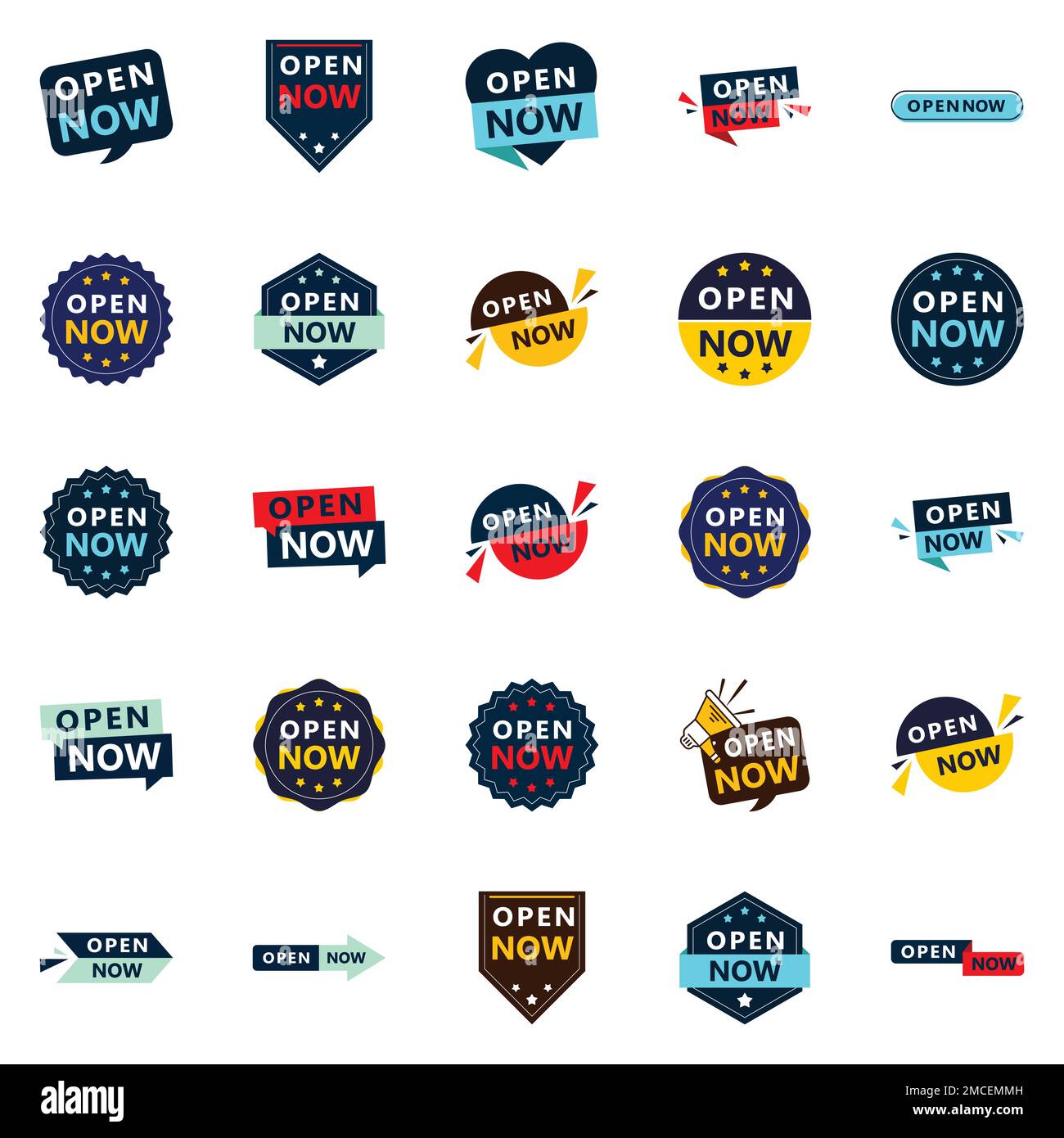 25 Customizable Open Now Signage Templates Stock Vector Image & Art Alamy