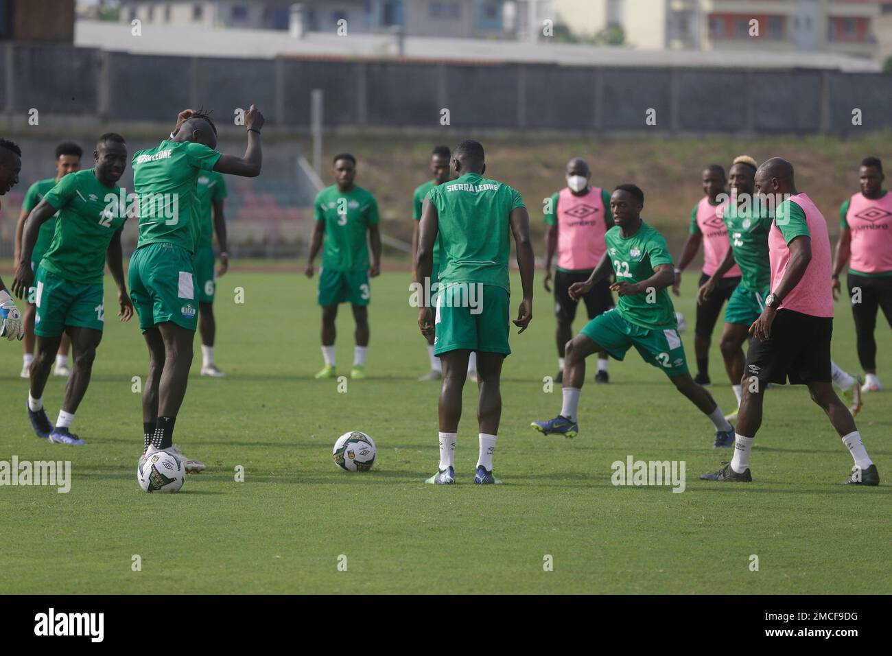 Algeria football team training session - 2022