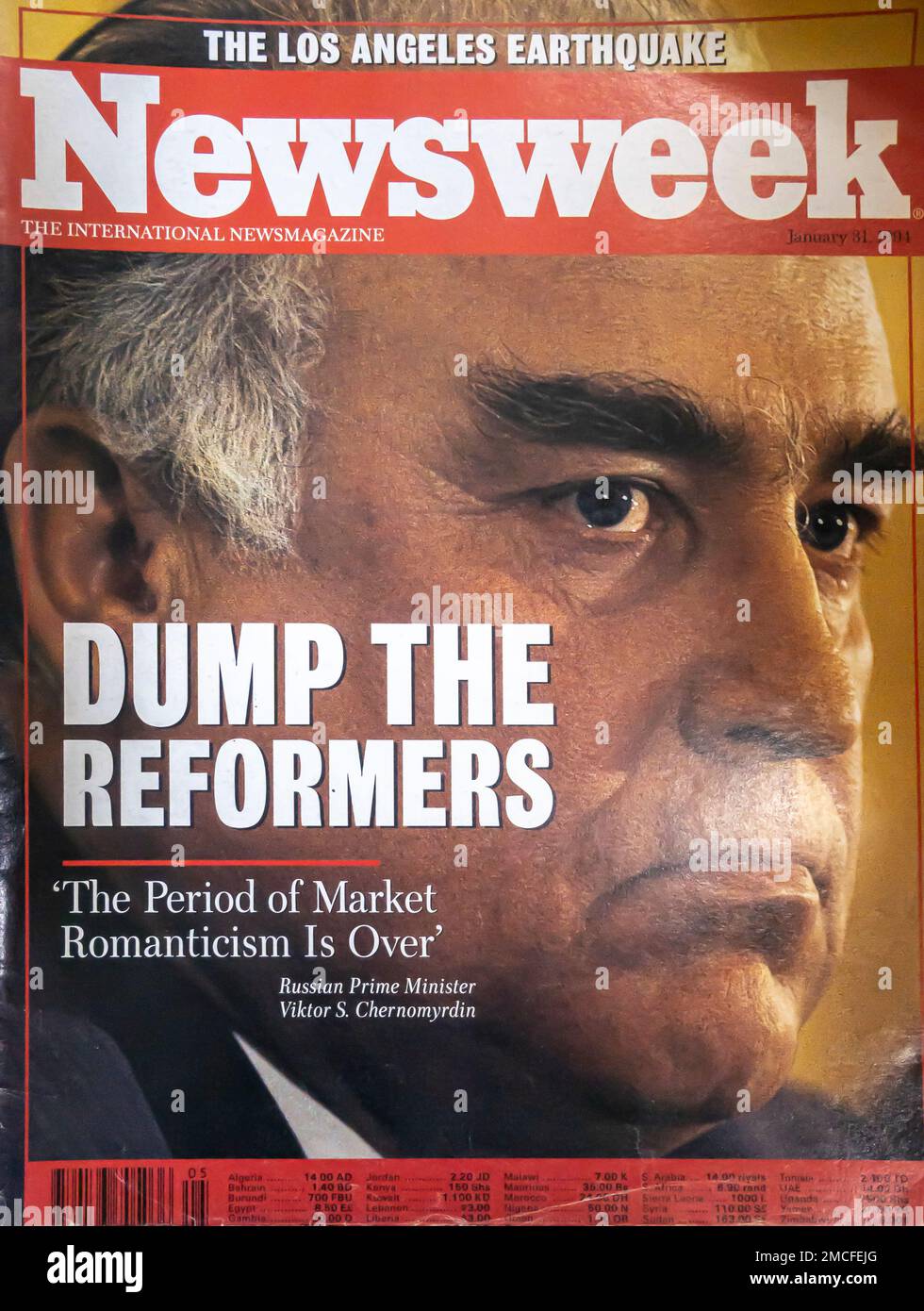 Current newsweek cover