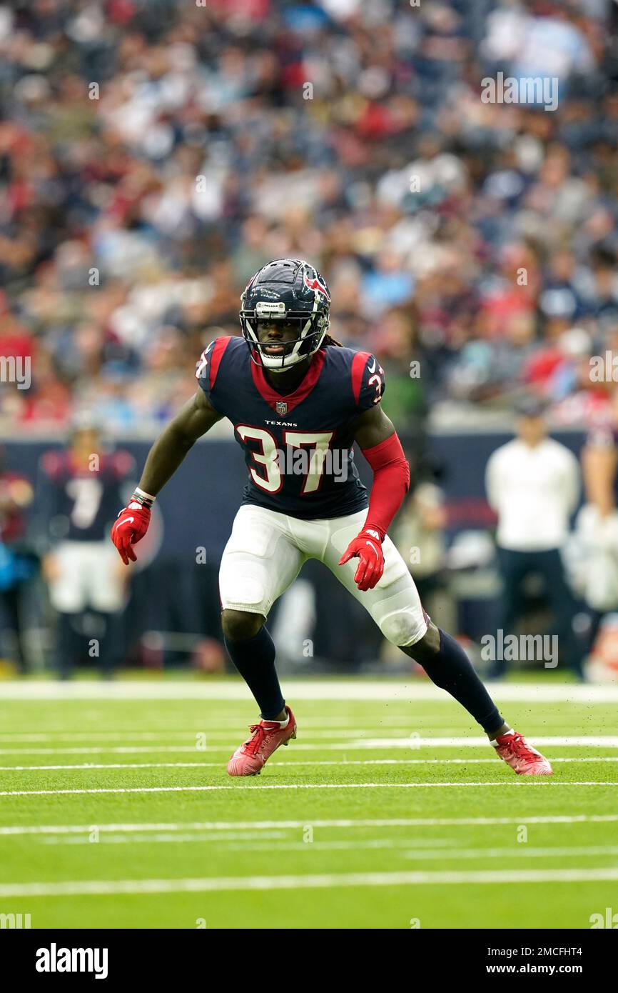 Houston Texans defensive back Tavierre Thomas (2) looks to defend during an  NFL football game against the Cleveland Browns on Sunday, December 4, 2022,  in Houston. (AP Photo/Matt Patterson Stock Photo - Alamy