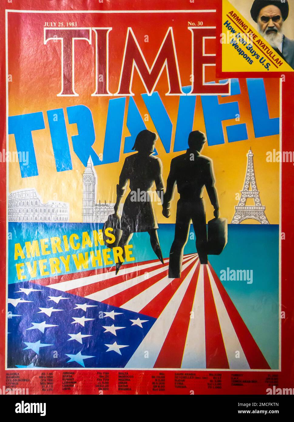 TIME magazine cover July 25, 1983 Stock Photo Alamy