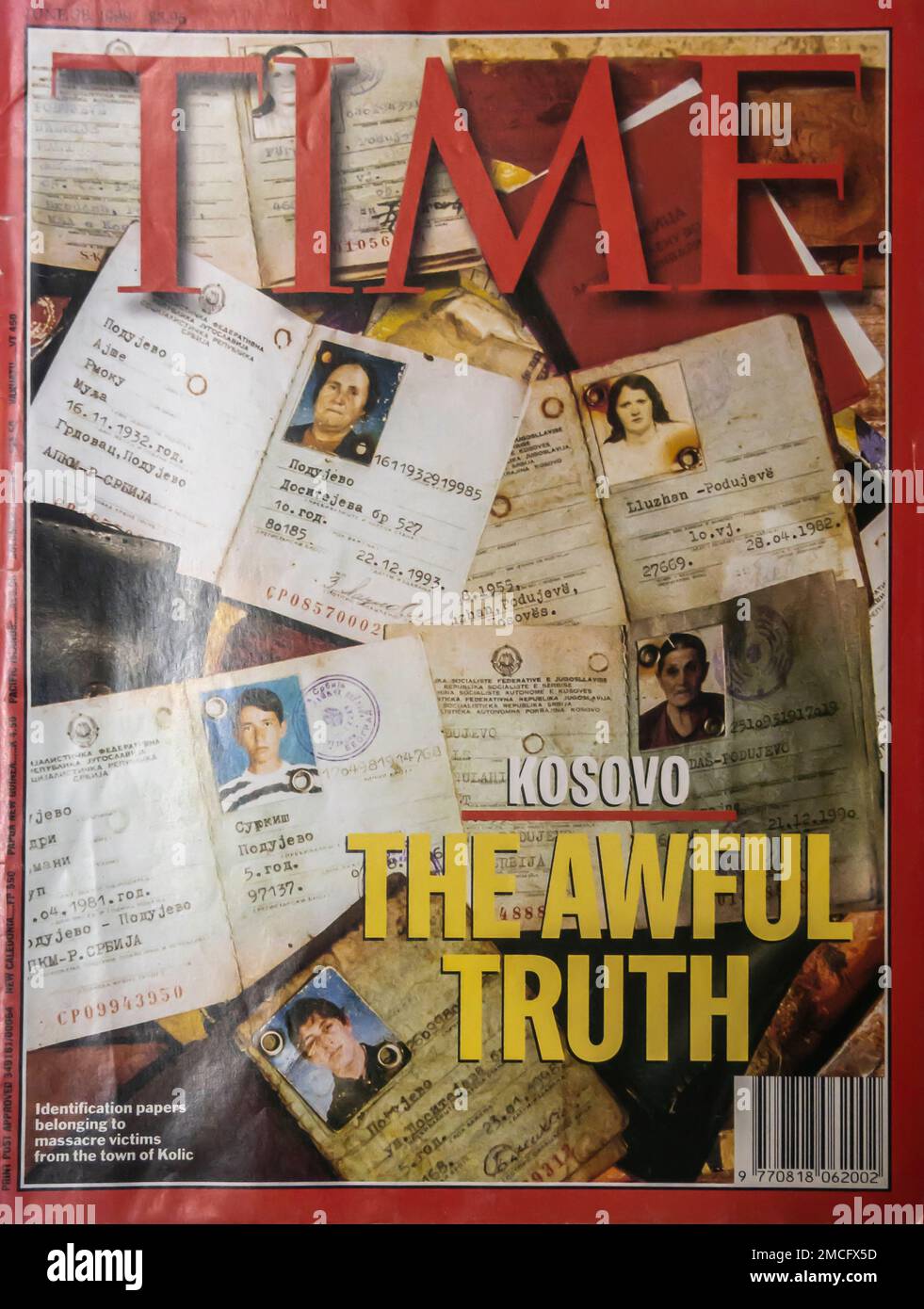 TIME Magazine Cover June 1999 Kosovo Stock Photo Alamy time-magazine-cover-june-1999-kosovo-stock-photo-alamy