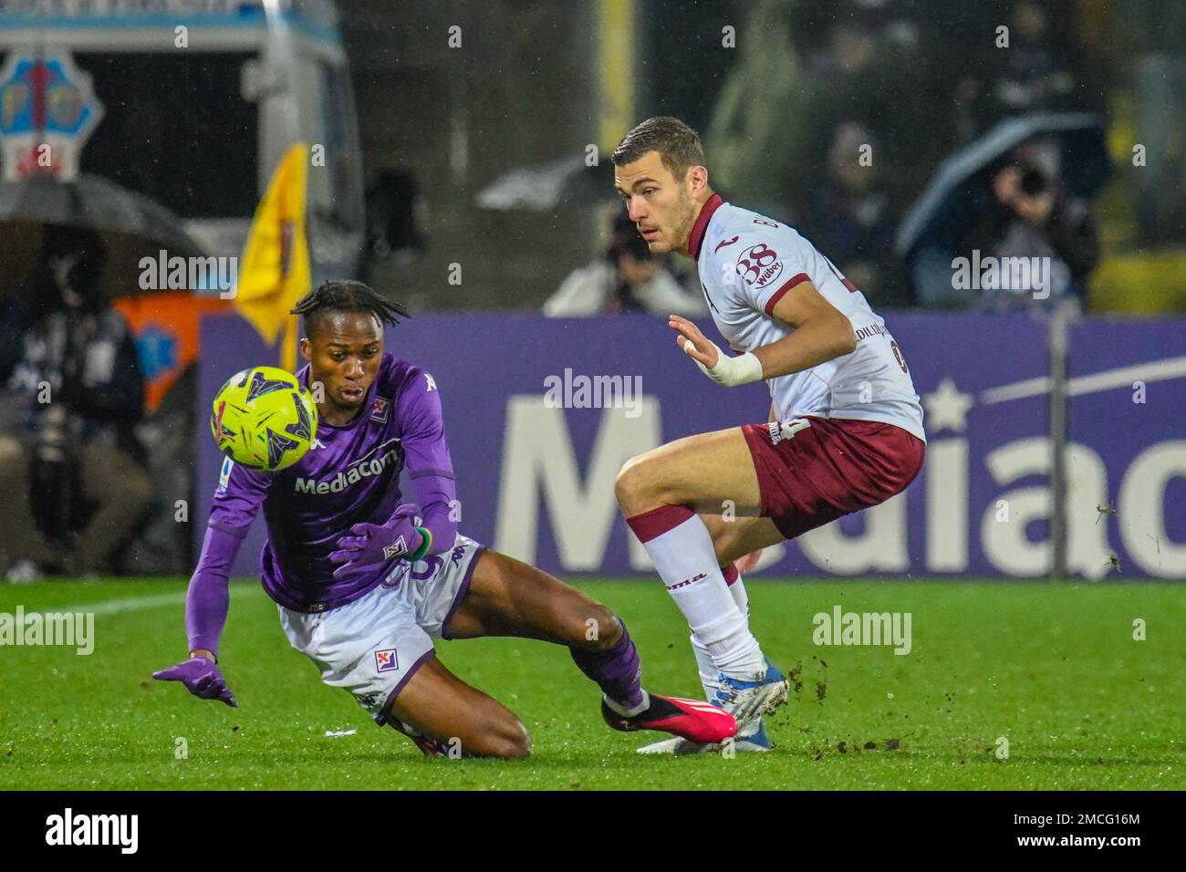 Artemio Franchi stadium, Florence, Italy, January 21, 2023, ACF