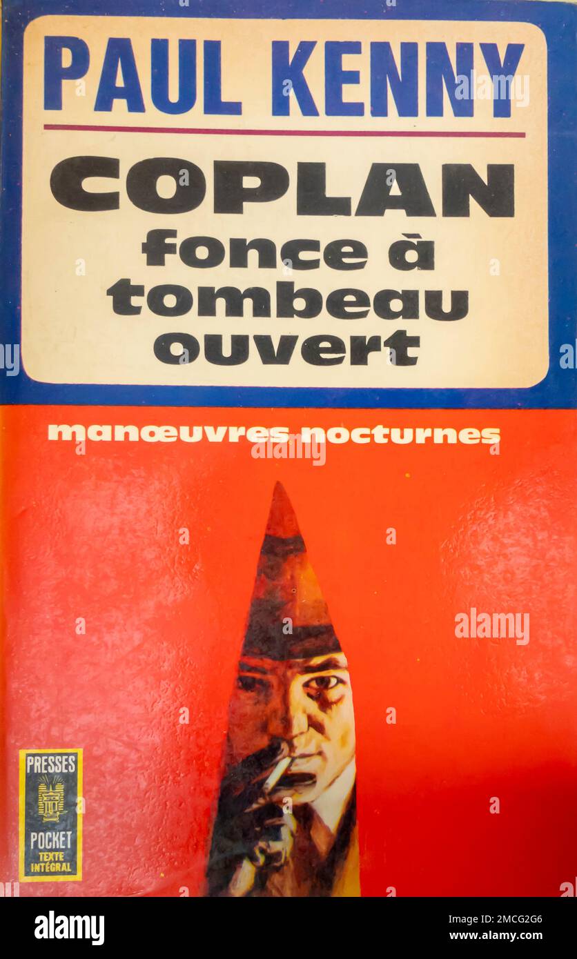 Coplan - fonce a tombeau ouvert by Paul Kenny: (1978) French edition Stock Photo