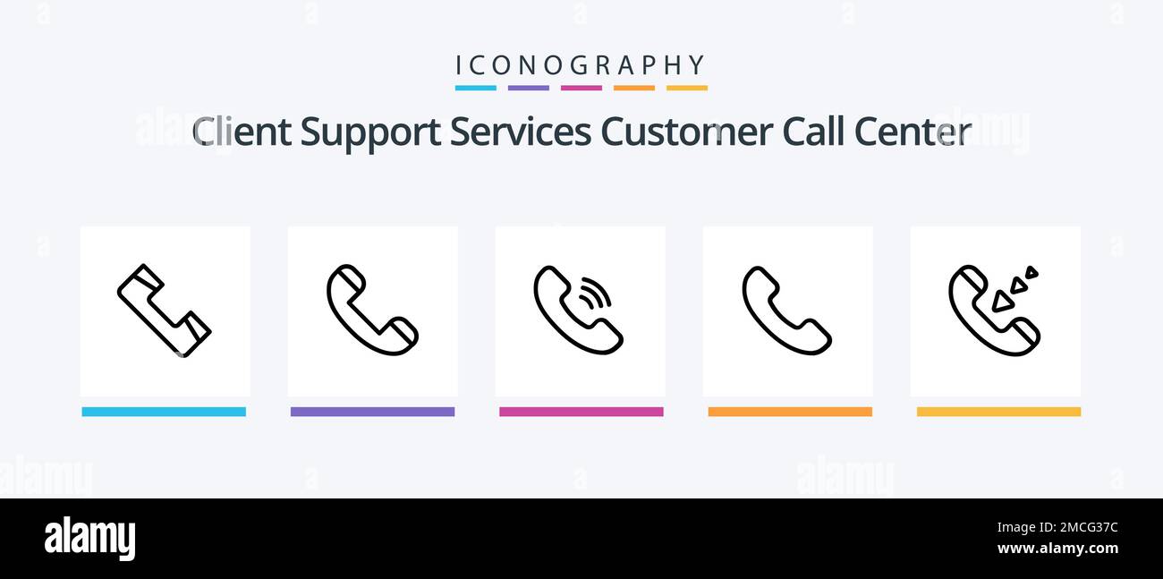 Call Line 5 Icon Pack Including contact. mobile. call. telephone. call ...