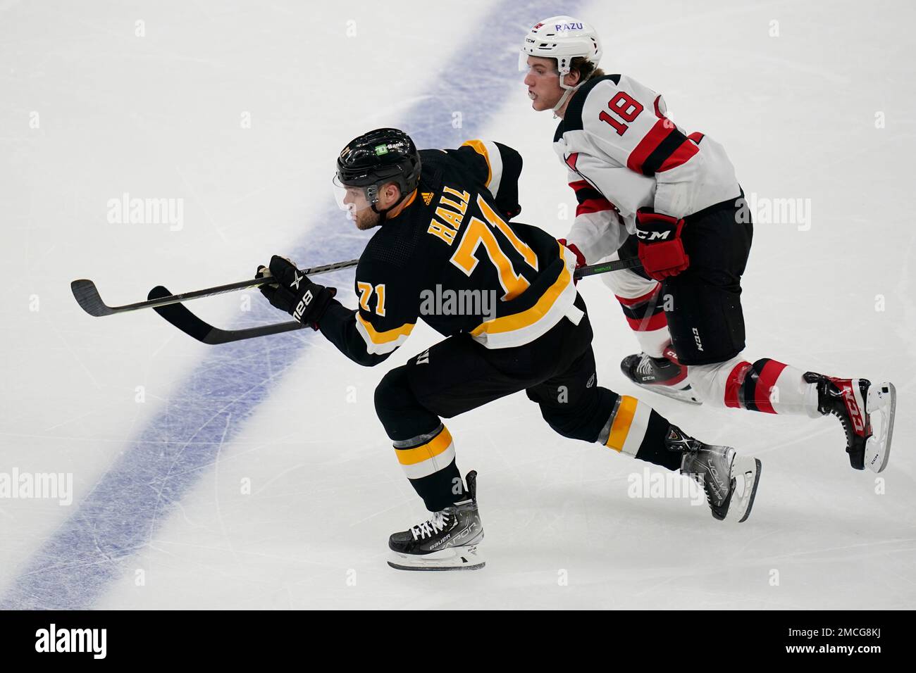 New Jersey Devils vs. Boston Bruins Hockey