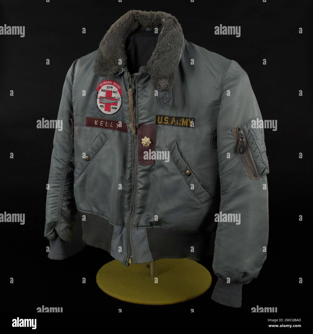 This flight jacket belonged to Major Charles L. Kelly, one of the ...