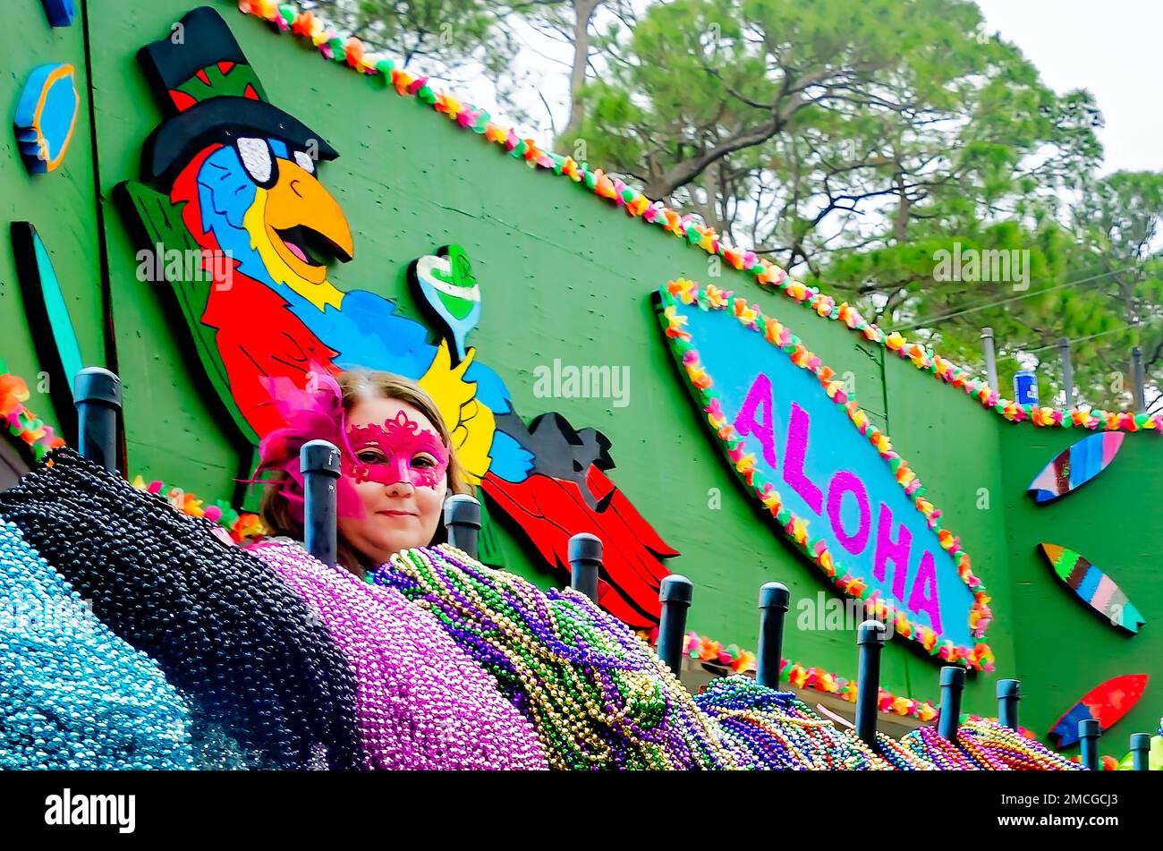 mardi gras parade on dauphin island