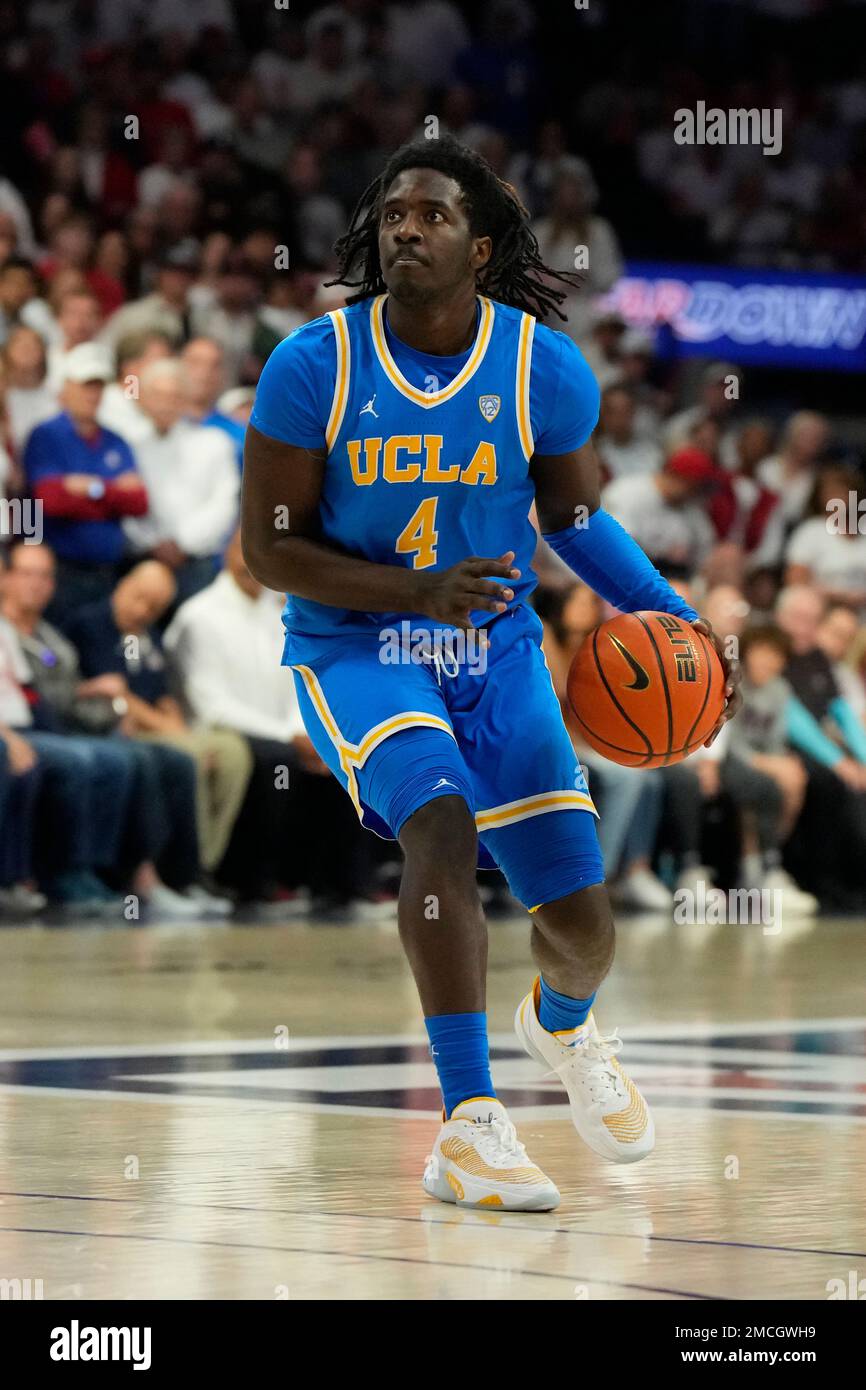 UCLA guard Will McClendon (4) during the first half of an NCAA college basketball game against