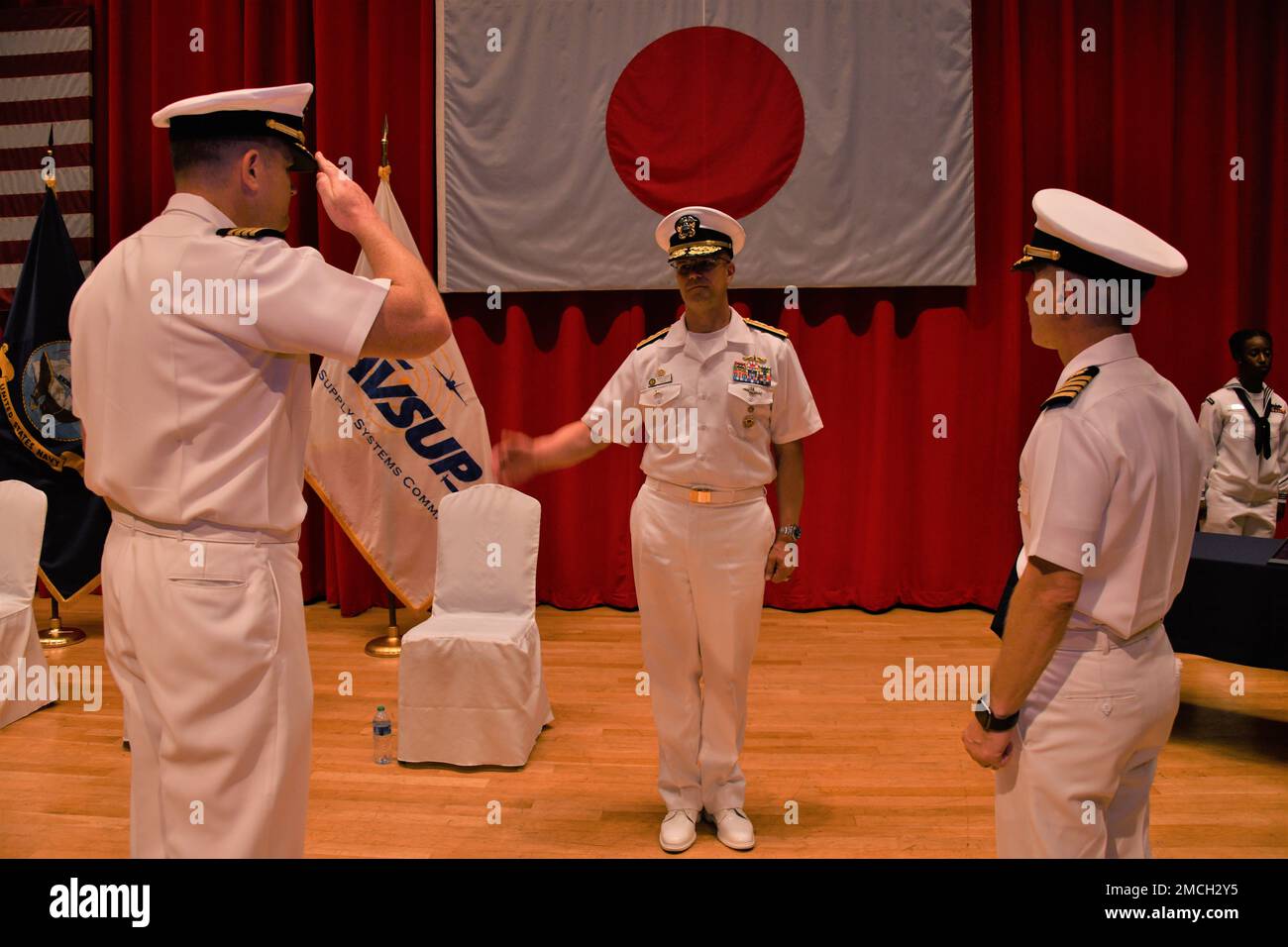 Yokosuka, Japan (Jul. 25, 2022) Capt. Michael S. Carl became the 39th