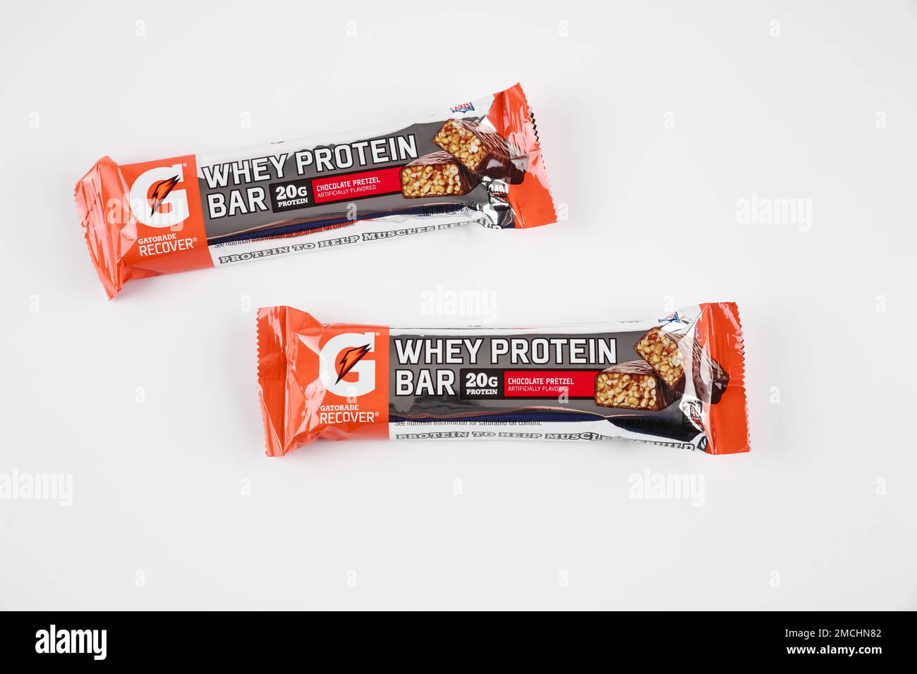 You can help your muscles recover by eating Gatorade whey protein bars