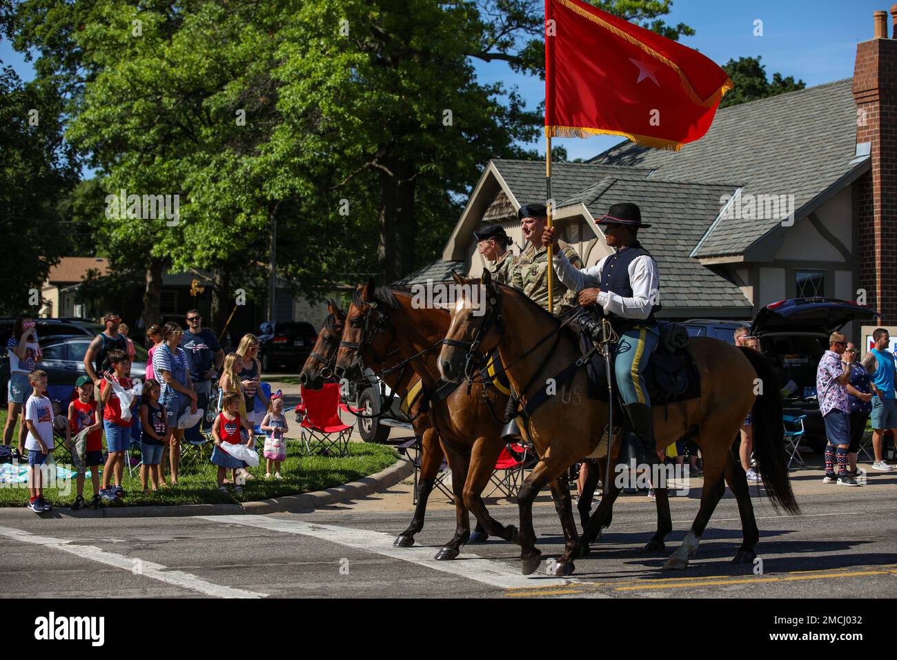 1st Infantry Division Soldiers participate in an Independence Day