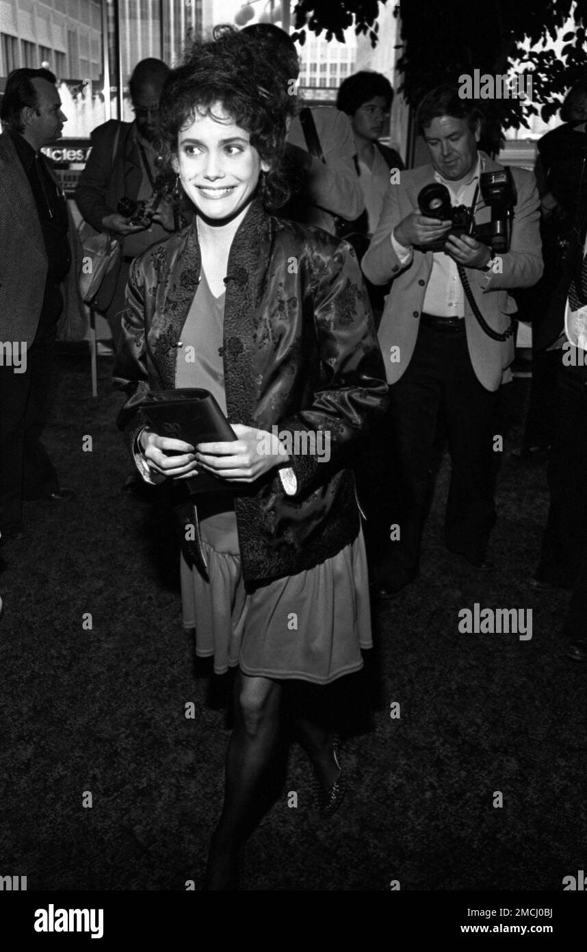 Stacey Nelkin at the ABC affiliates party at the Century Plaza Hotel on