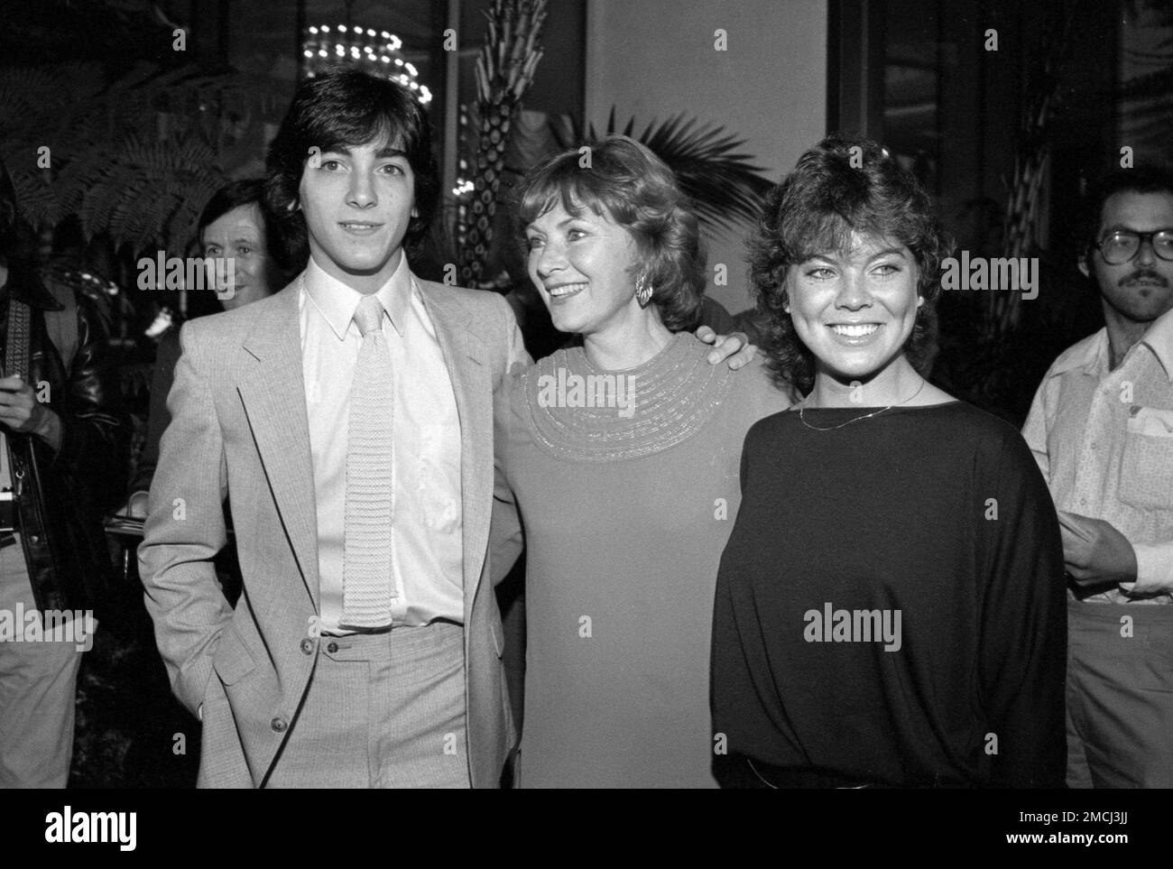 Scott Baio, Marion Ross and Erin Moran at the ABC affiliates party at ...