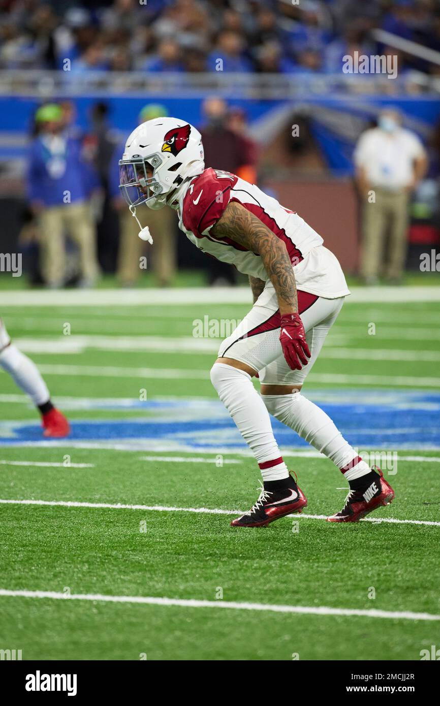 Arizona Cardinals cornerback Byron Murphy (7) pursues a play on defense