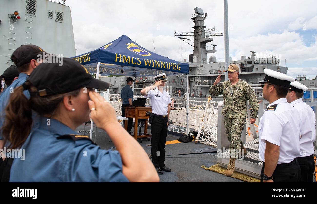 PEARL HARBOR (July 6, 2022) Commander United States Navy Third Fleet, U ...