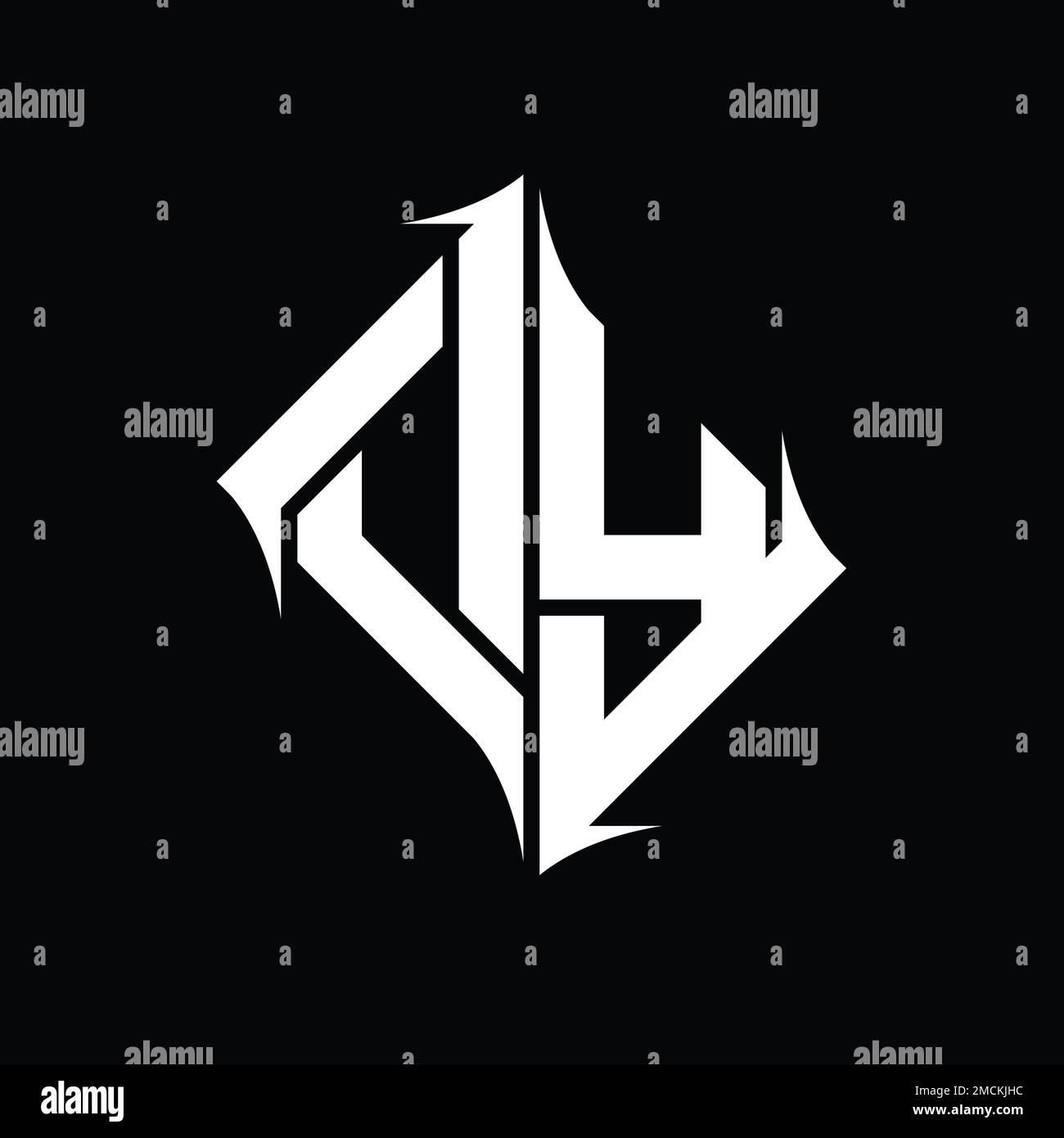 OY Logo monogram diamond abstract shape vector images design template ...