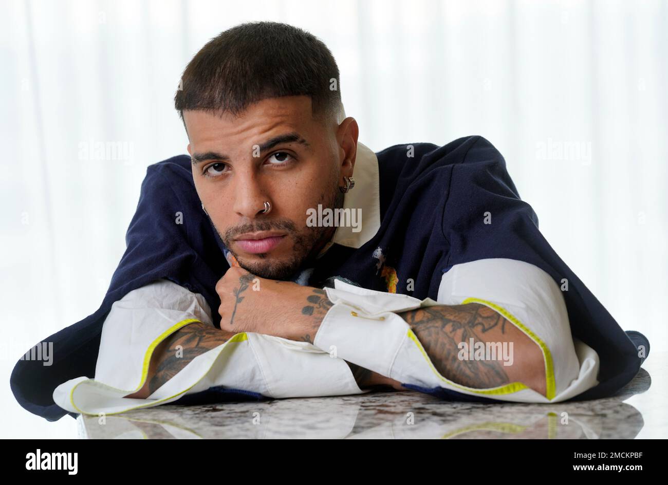 Singer/rapper Rauw Alejandro, named one of AP's breakthrough