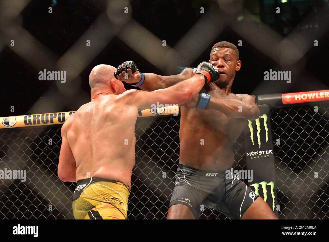 RIO DE JANEIRO, RJ JANUARY 22 (LR) Glover Teixeira battles Jamahal