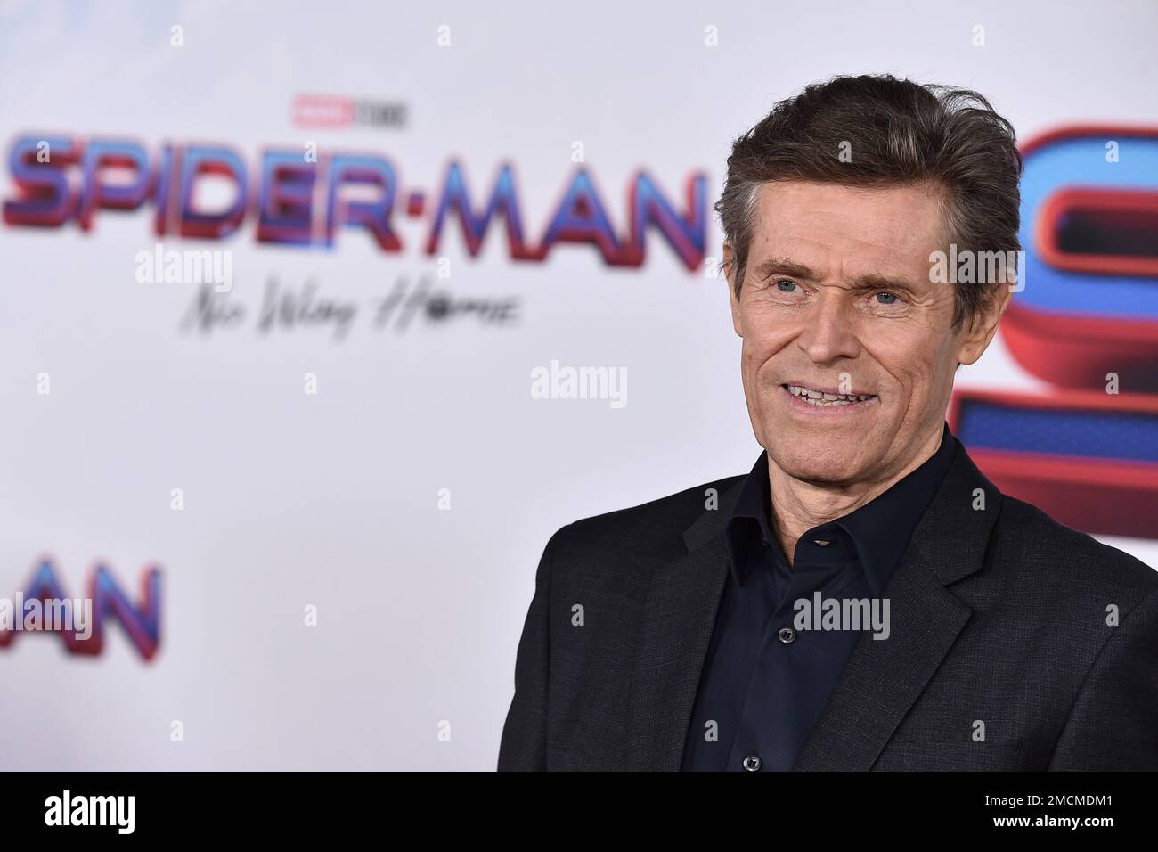 Willem Dafoe arrives at the premiere of "SpiderMan No Way Home" at