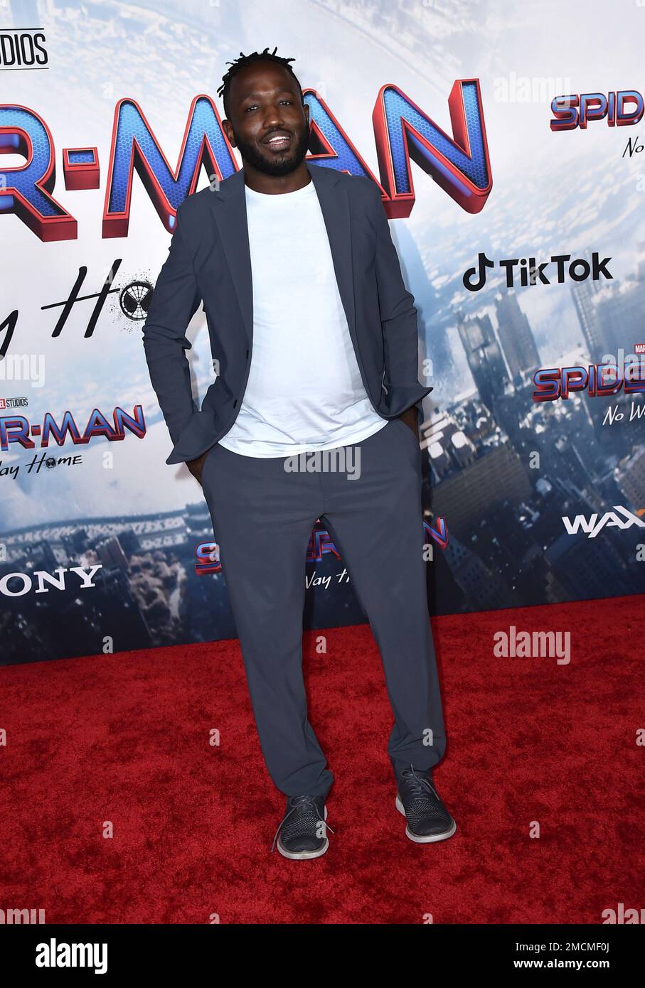 Hannibal Buress arrives at the premiere of "SpiderMan No Way Home" at