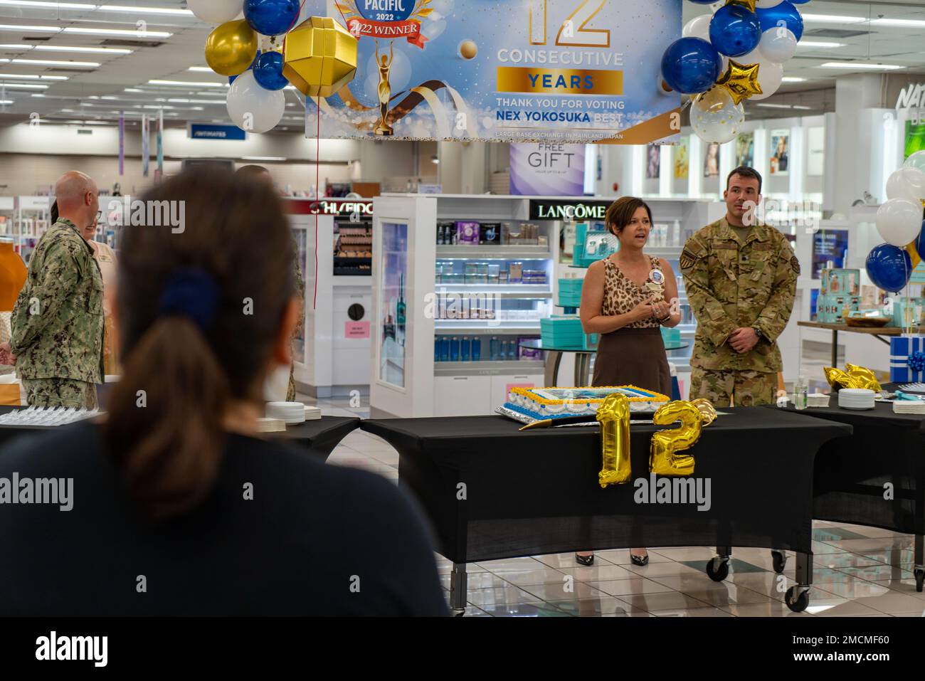 YOKOSUKA, Japan (Jul. 6, 2022) — Charlene DuBose, Navy Exchange (NEX