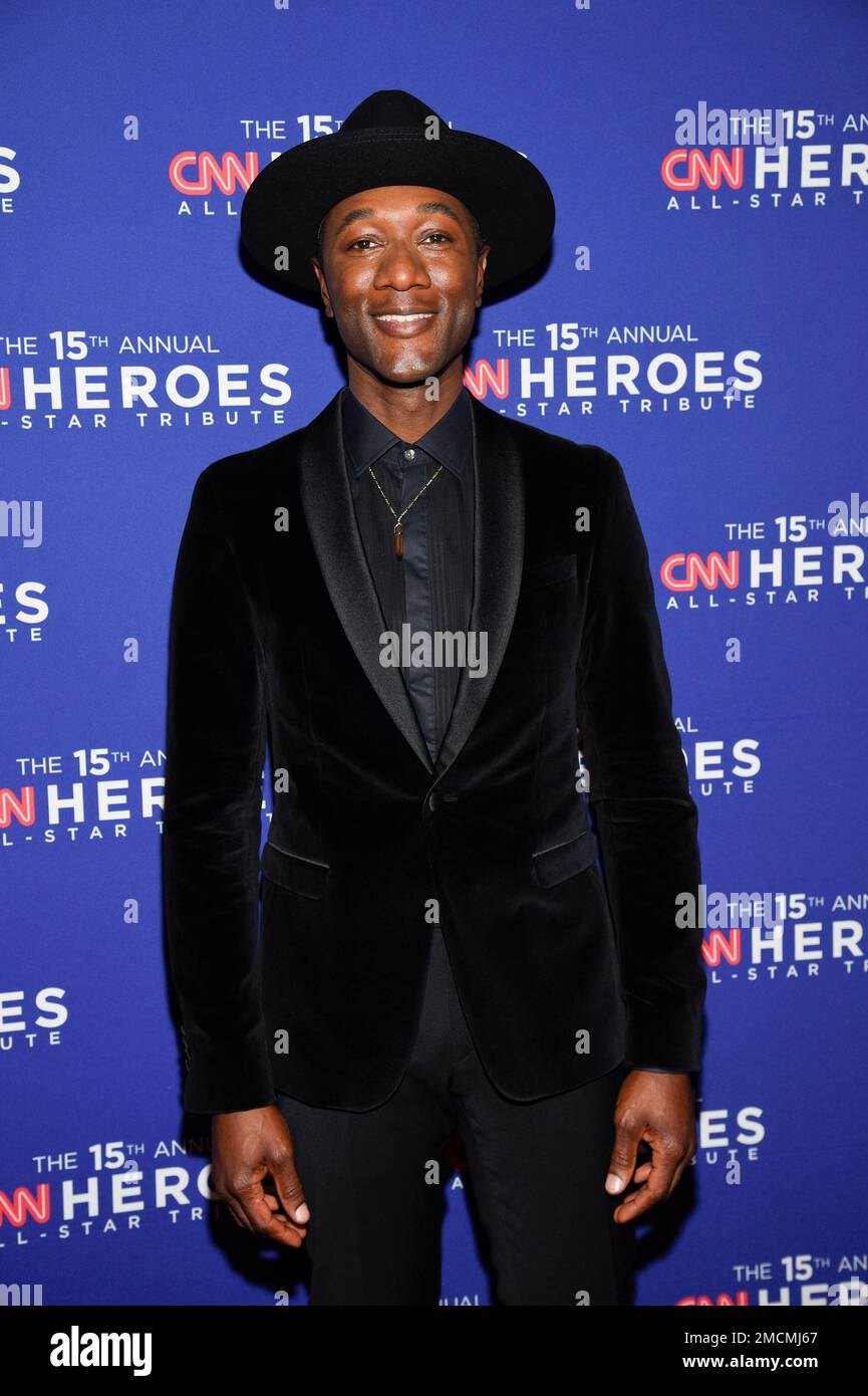Aloe Blacc attends the 15th annual CNN Heroes All Star Tribute at the