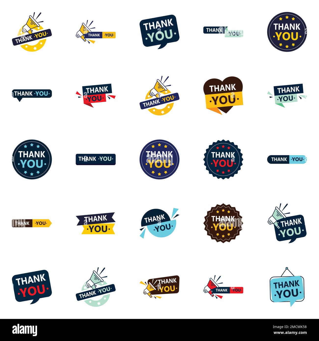 25 Versatile Vector Images to Say Thank You Stock Vector Image & Art ...
