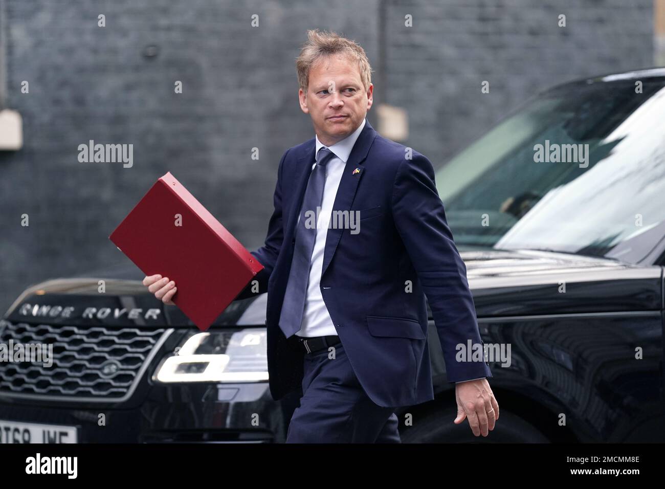 File photo dated 17/01/23 of Business Secretary Grant Shapps who has demanded that energy suppliers stop forcing financially stretched households to switch to prepayment meters. Mr Shapps has also vowed to name and shame the worst offenders. Issue date: Sunday January 22, 2023. Stock Photo