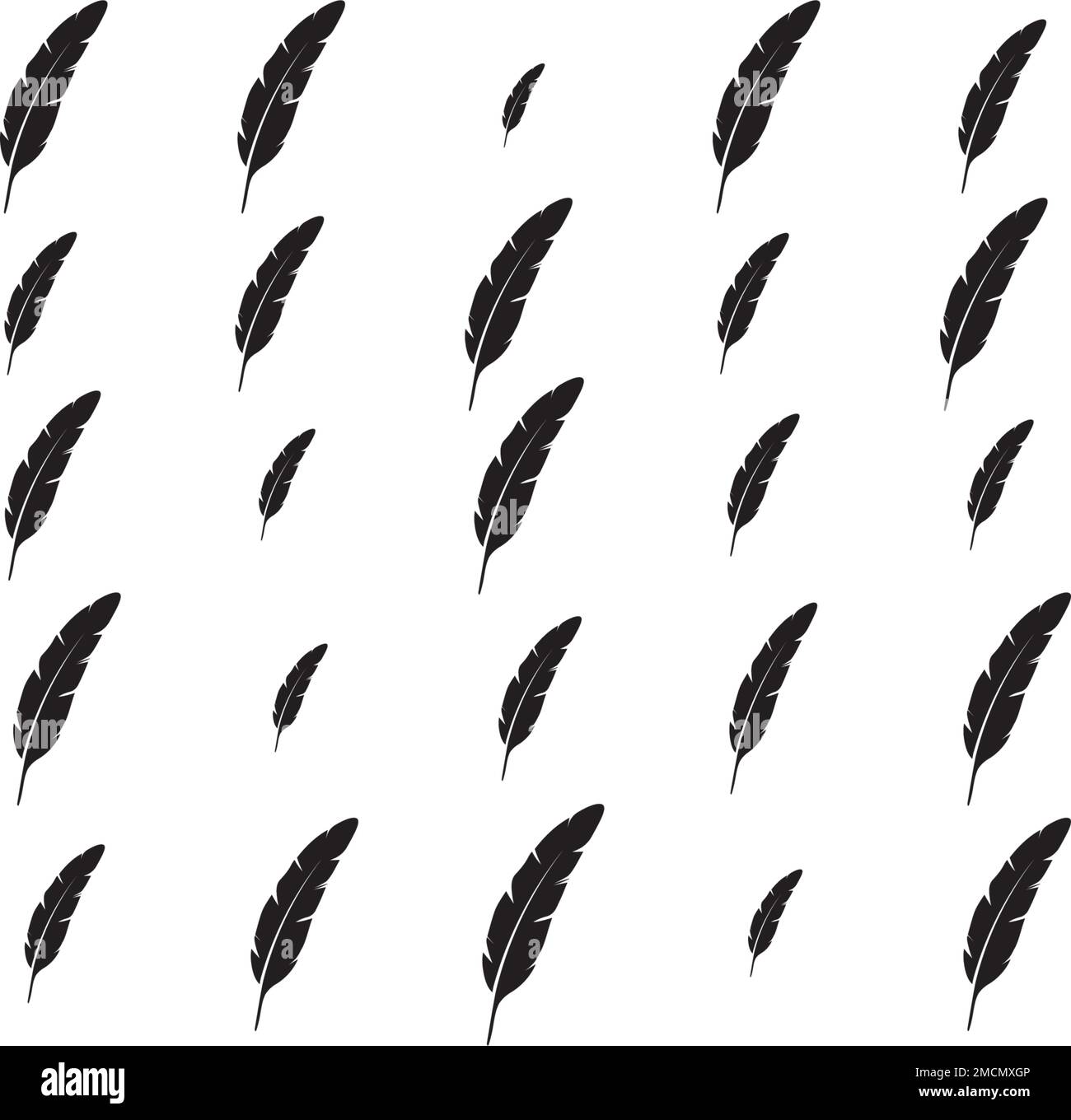 feather background logo illustration design Stock Vector Image & Art ...